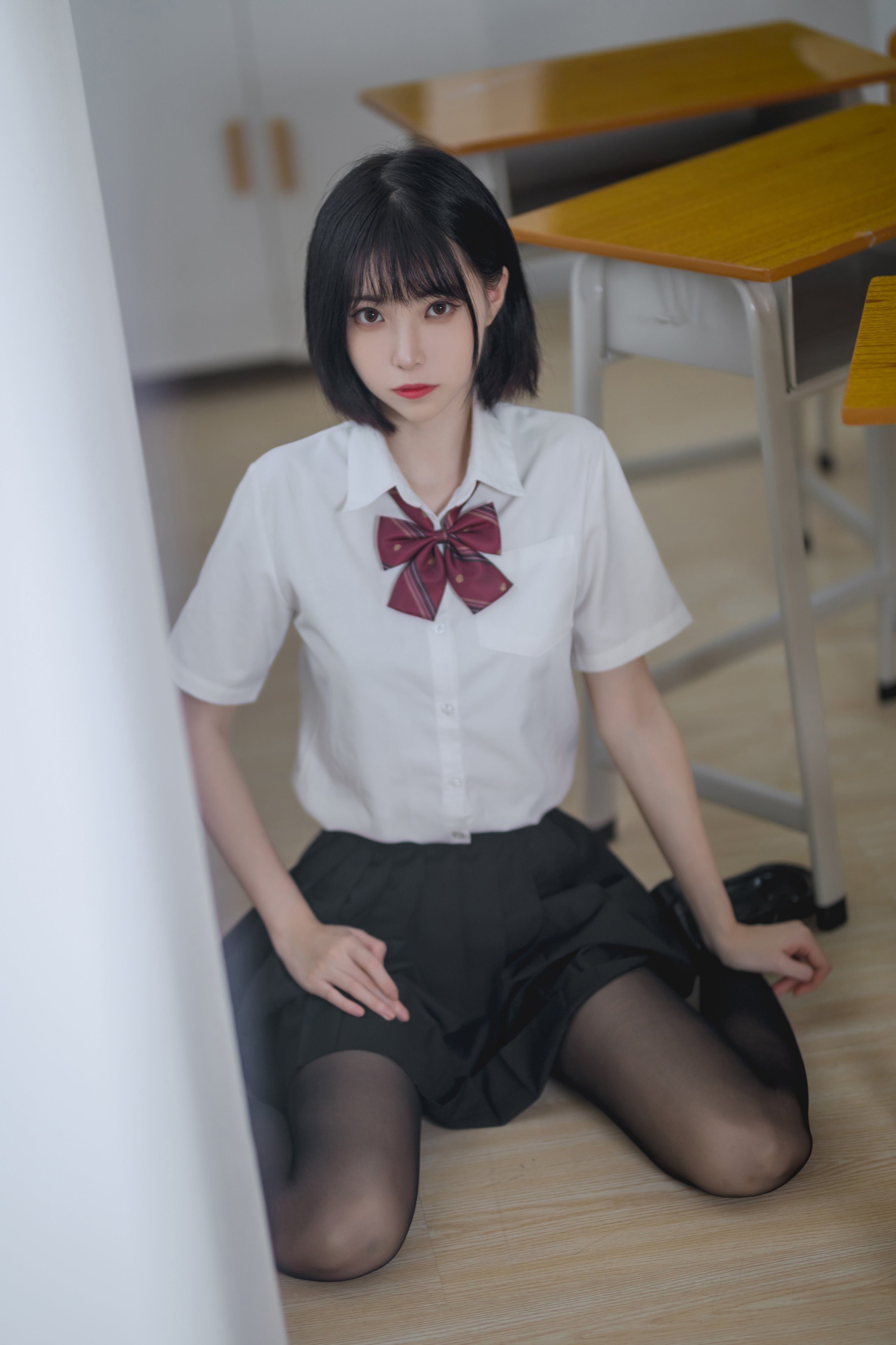 Xu Lan - Classroom JK Black Silk