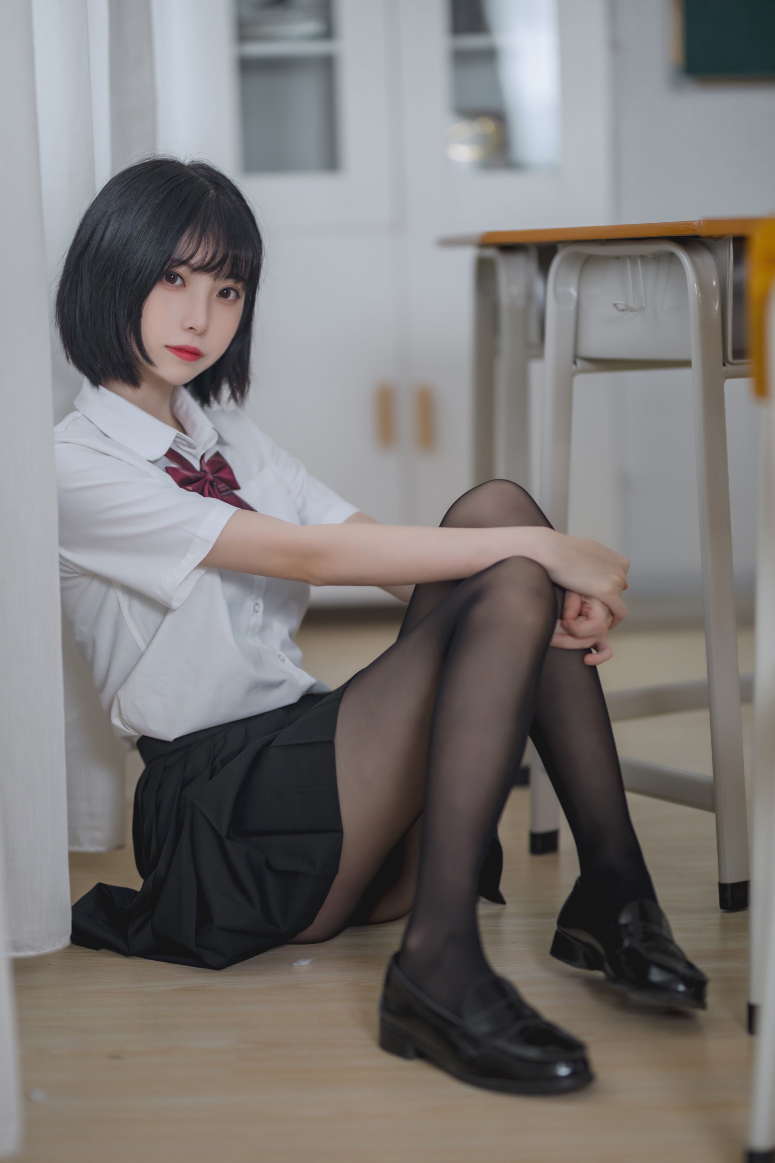 Xu Lan - Classroom JK Black Silk