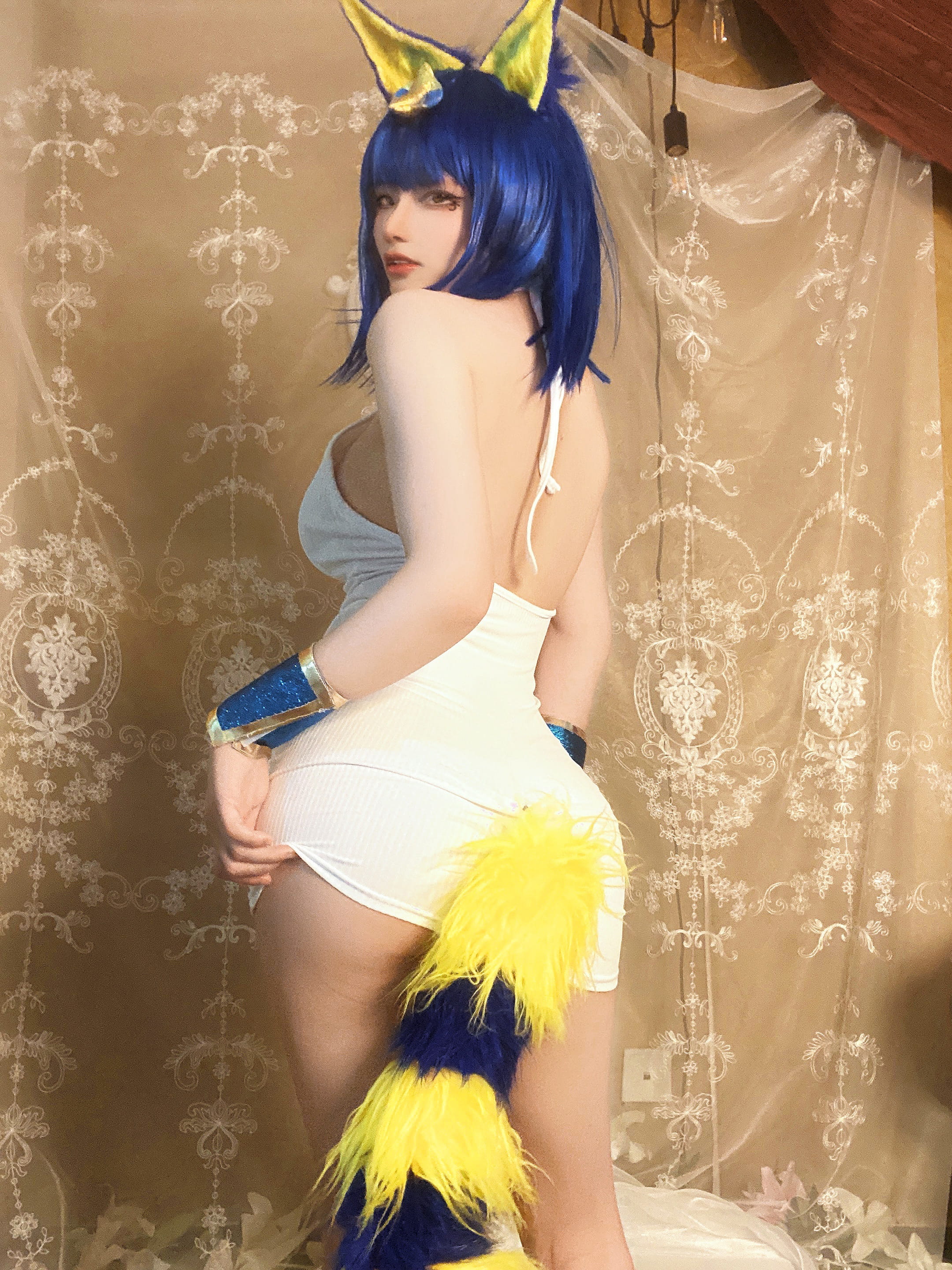 Cheese Block Will Mèo Ai Cập Cosplay