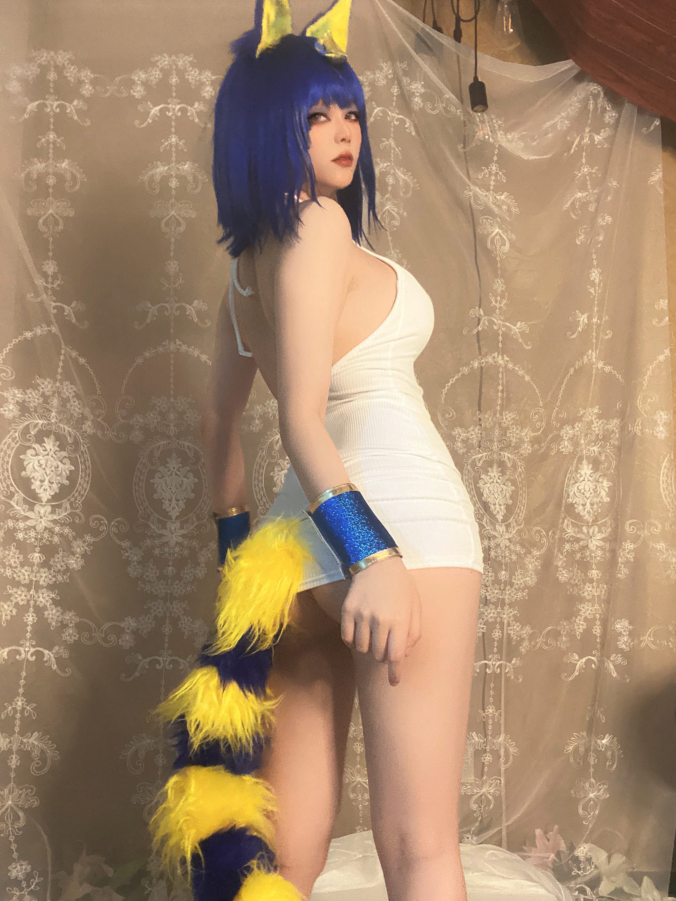 Cheese Block Will Mèo Ai Cập Cosplay