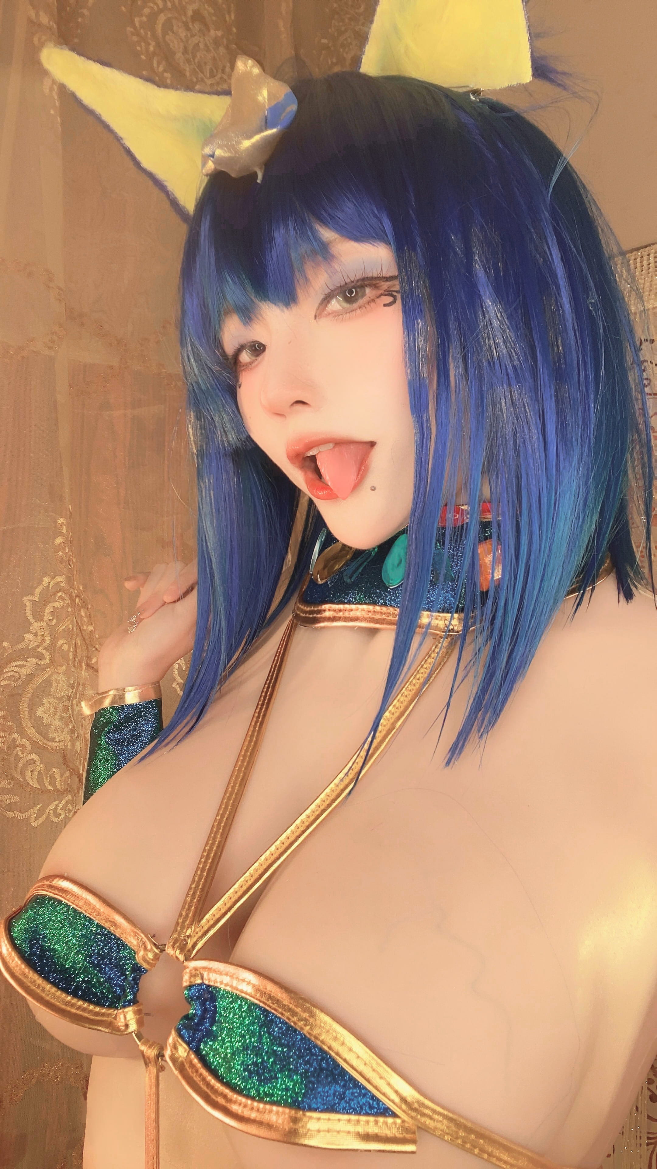 Cheese Block Will Mèo Ai Cập Cosplay