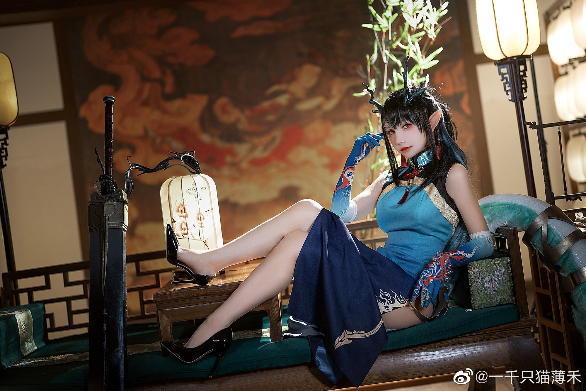 一千隻貓薄禾] 染塵煙 -夕