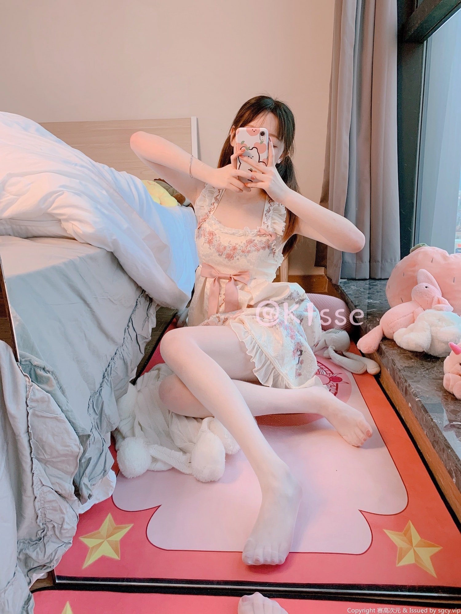 快點親親我啊] 白絲雙馬尾