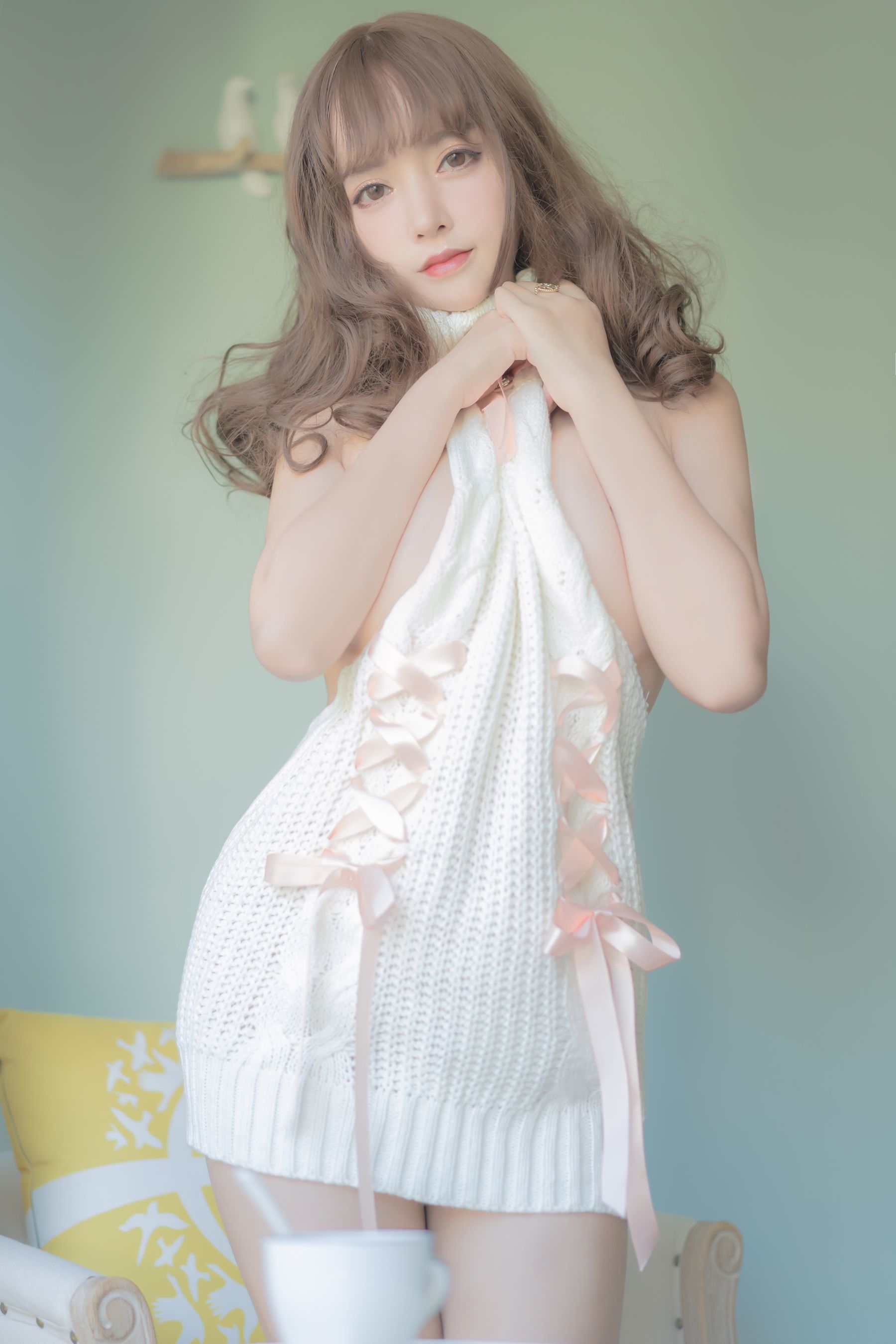 Guoqi Mixianxian Miao] Sweater