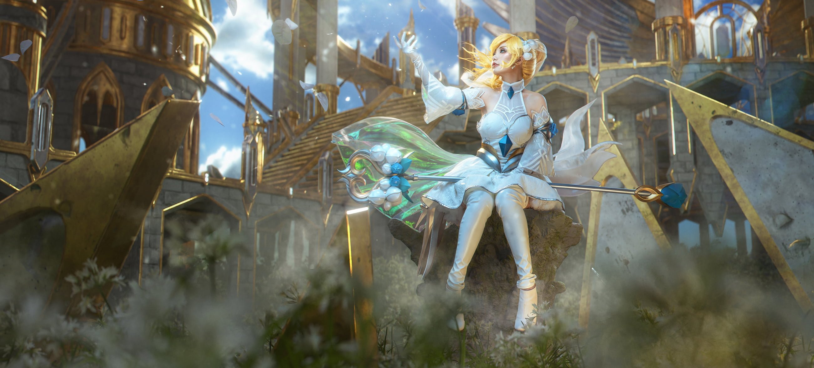 【爆機少女喵小吉】英雄聯盟-拉克絲 水晶玫瑰