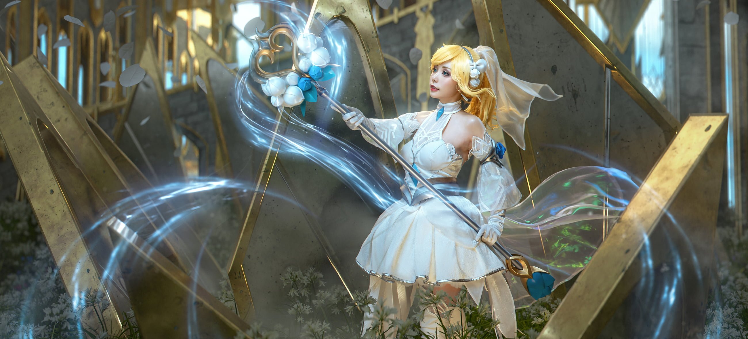 【爆機少女喵小吉】英雄聯盟-拉克絲 水晶玫瑰