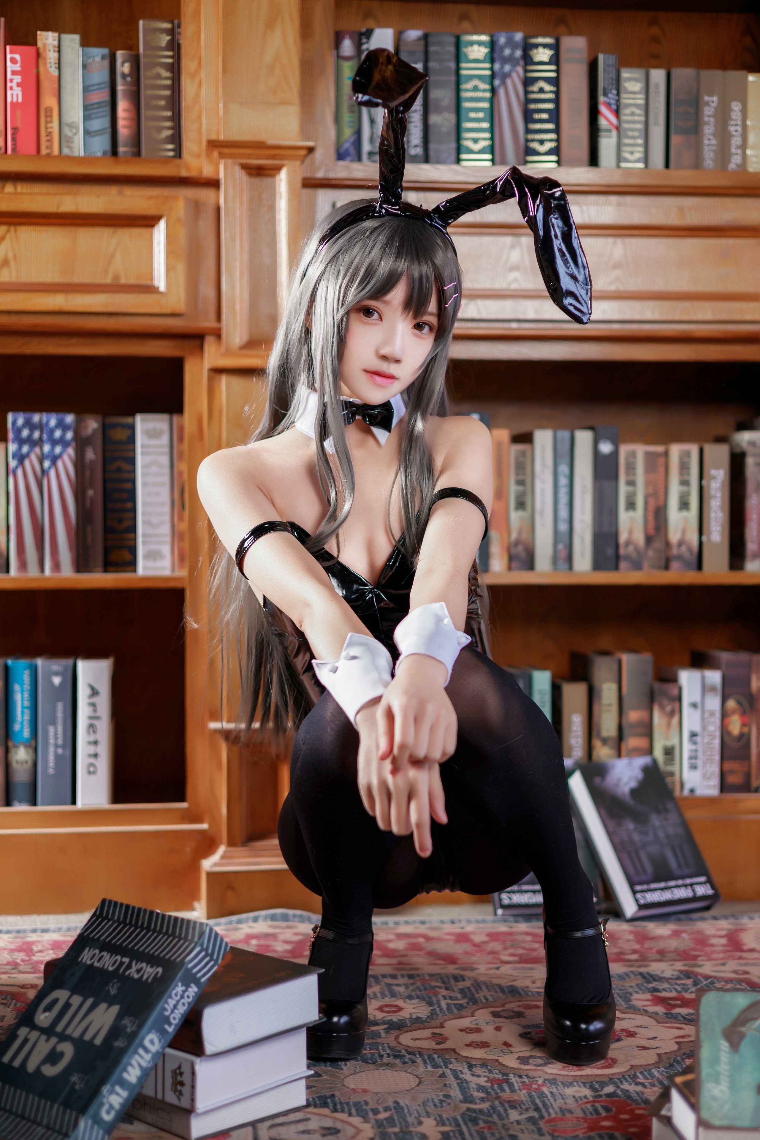 桜桃喵 - 麻衣先輩兔女郎