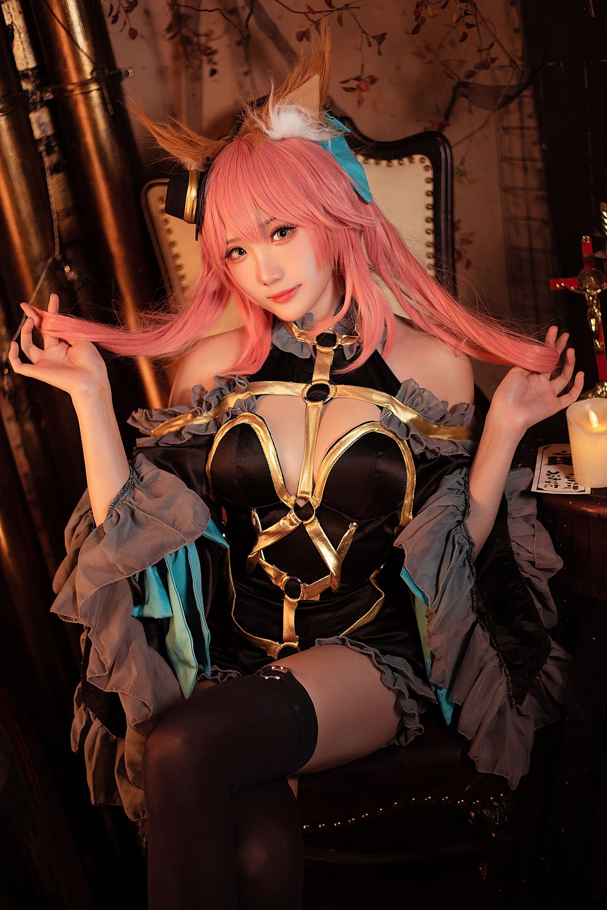 瓜希醬 - 玉藻前 漆黑魔術服