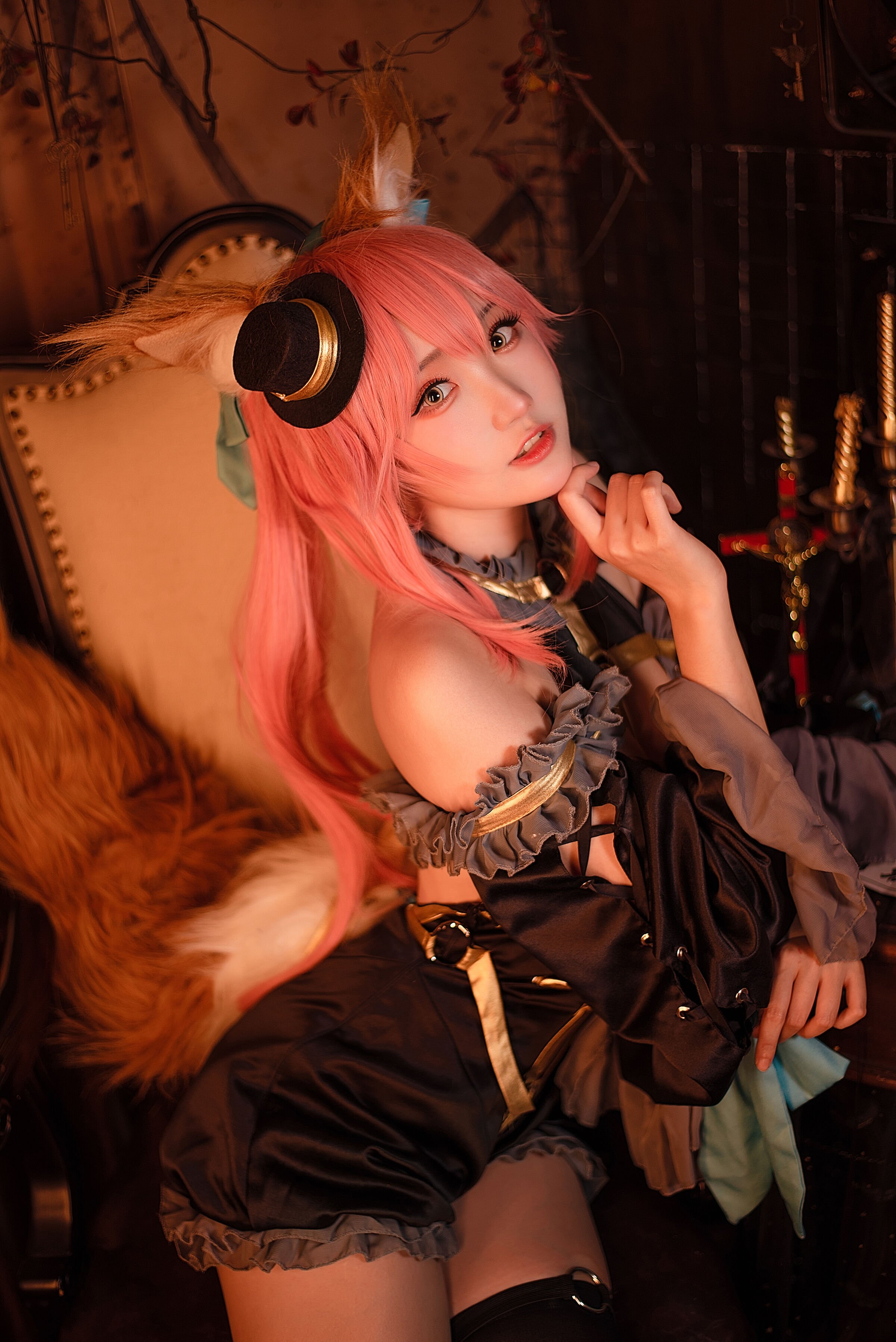 瓜希醬 - 玉藻前 漆黑魔術服