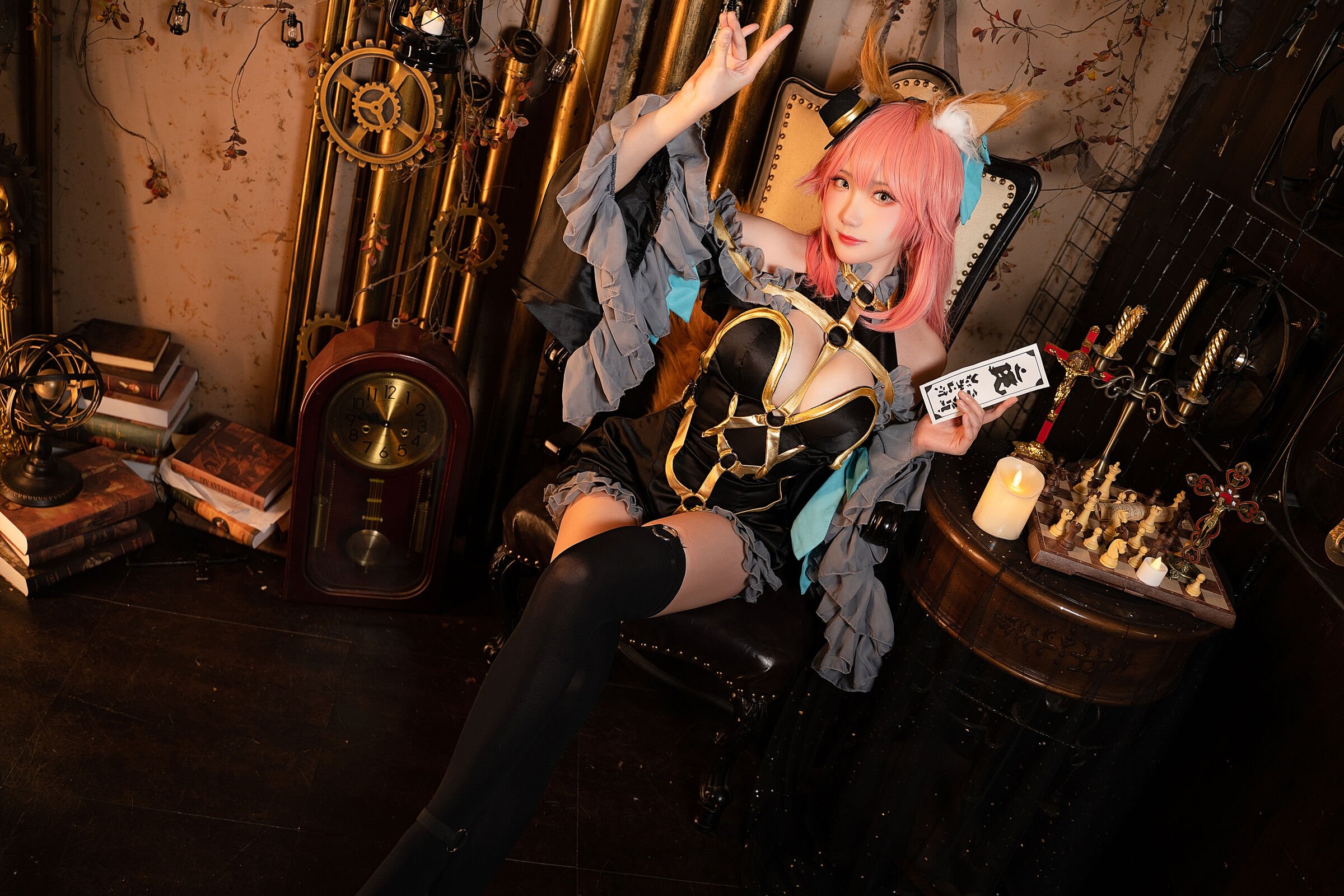 瓜希醬 - 玉藻前 漆黑魔術服