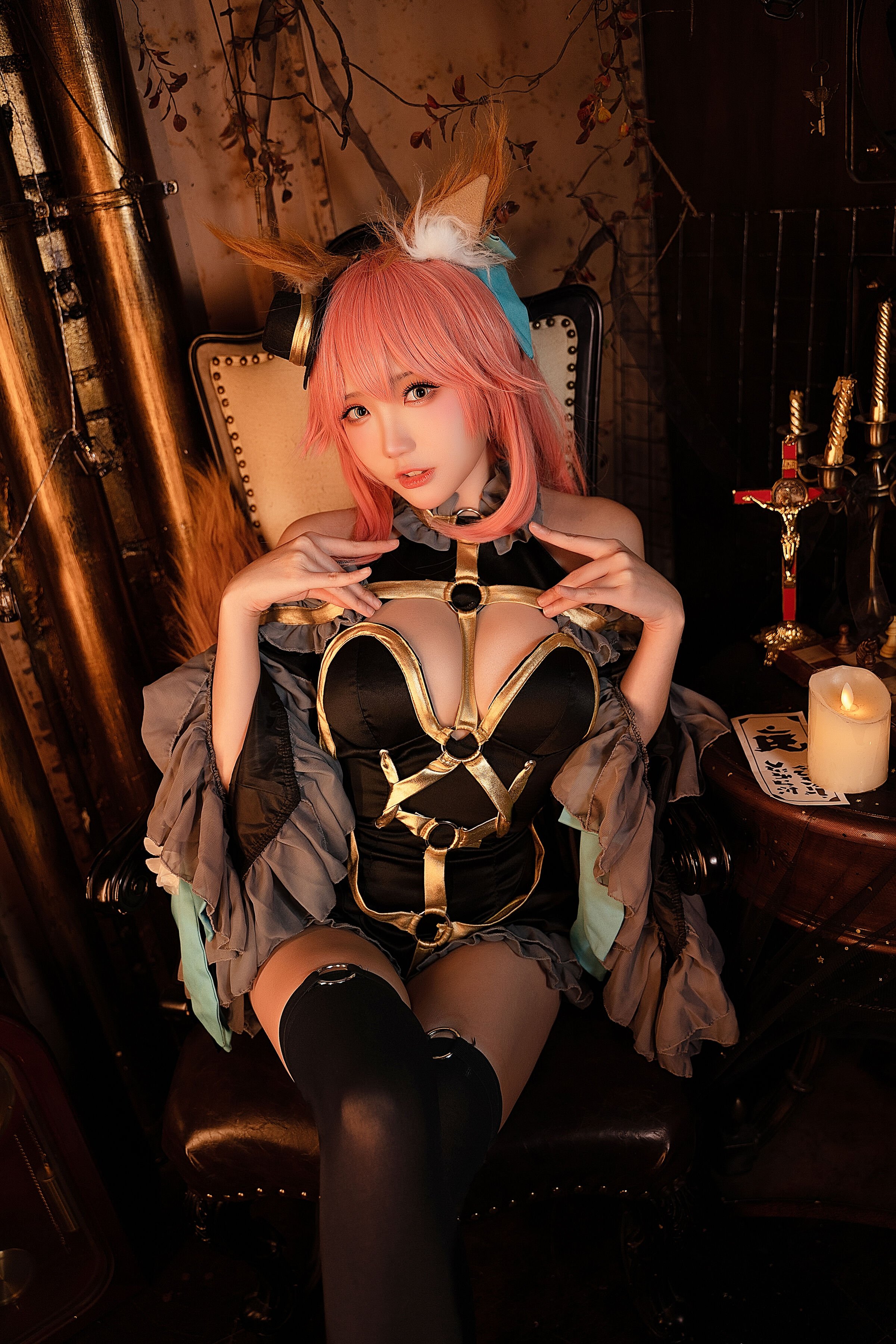 瓜希醬 - 玉藻前 漆黑魔術服