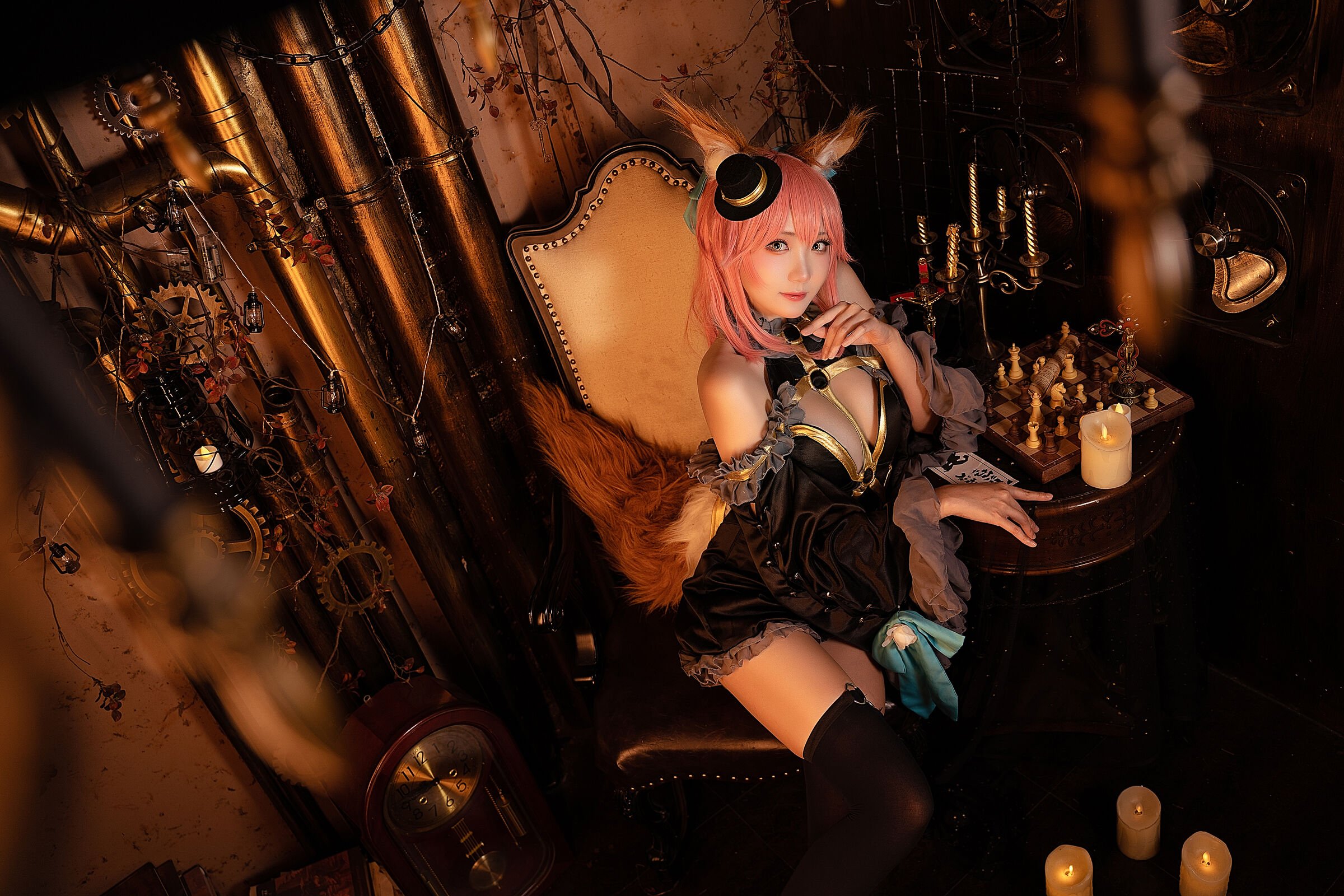瓜希醬 - 玉藻前 漆黑魔術服