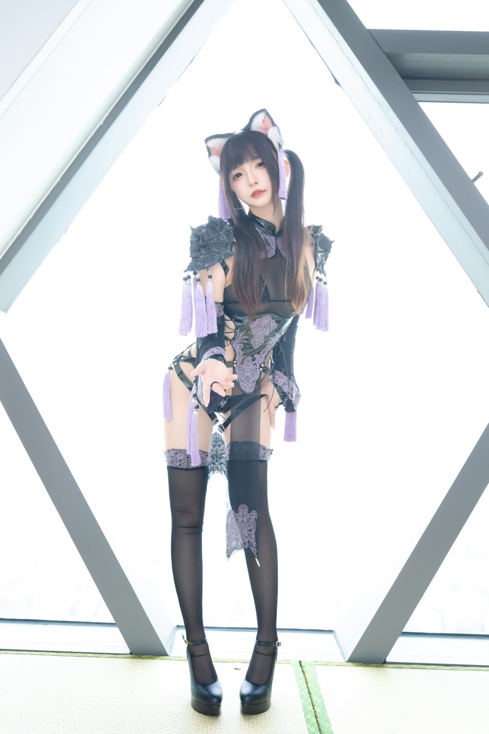神楽坂真冬——旗袍猫女