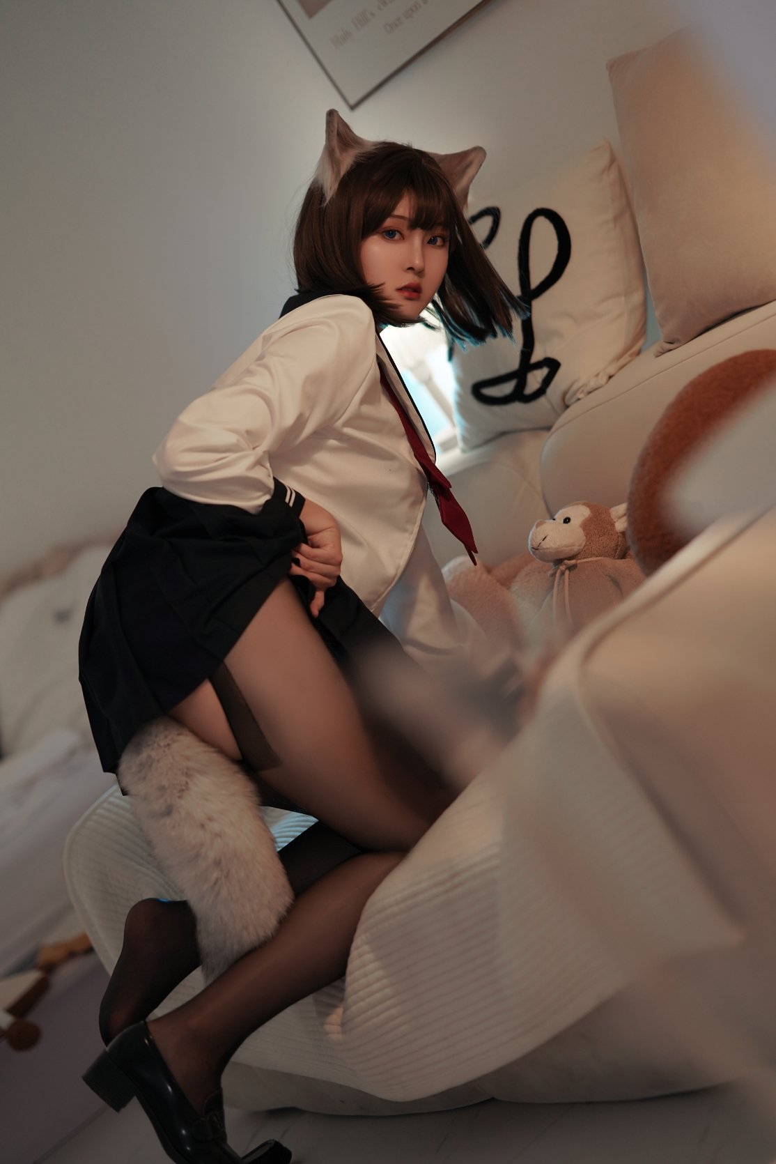 夏夏子 No.02 JK大尾巴貓