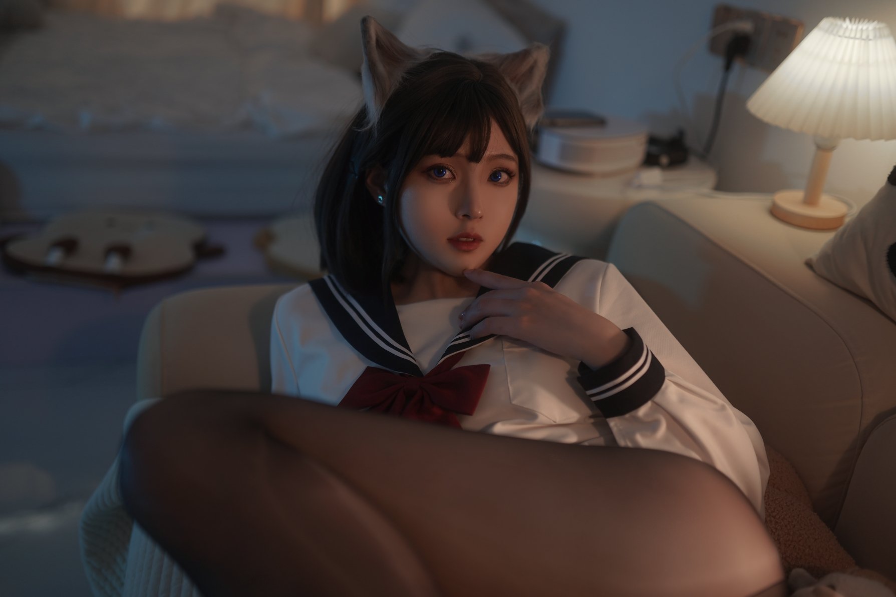 夏夏子 No.02 JK大尾巴貓