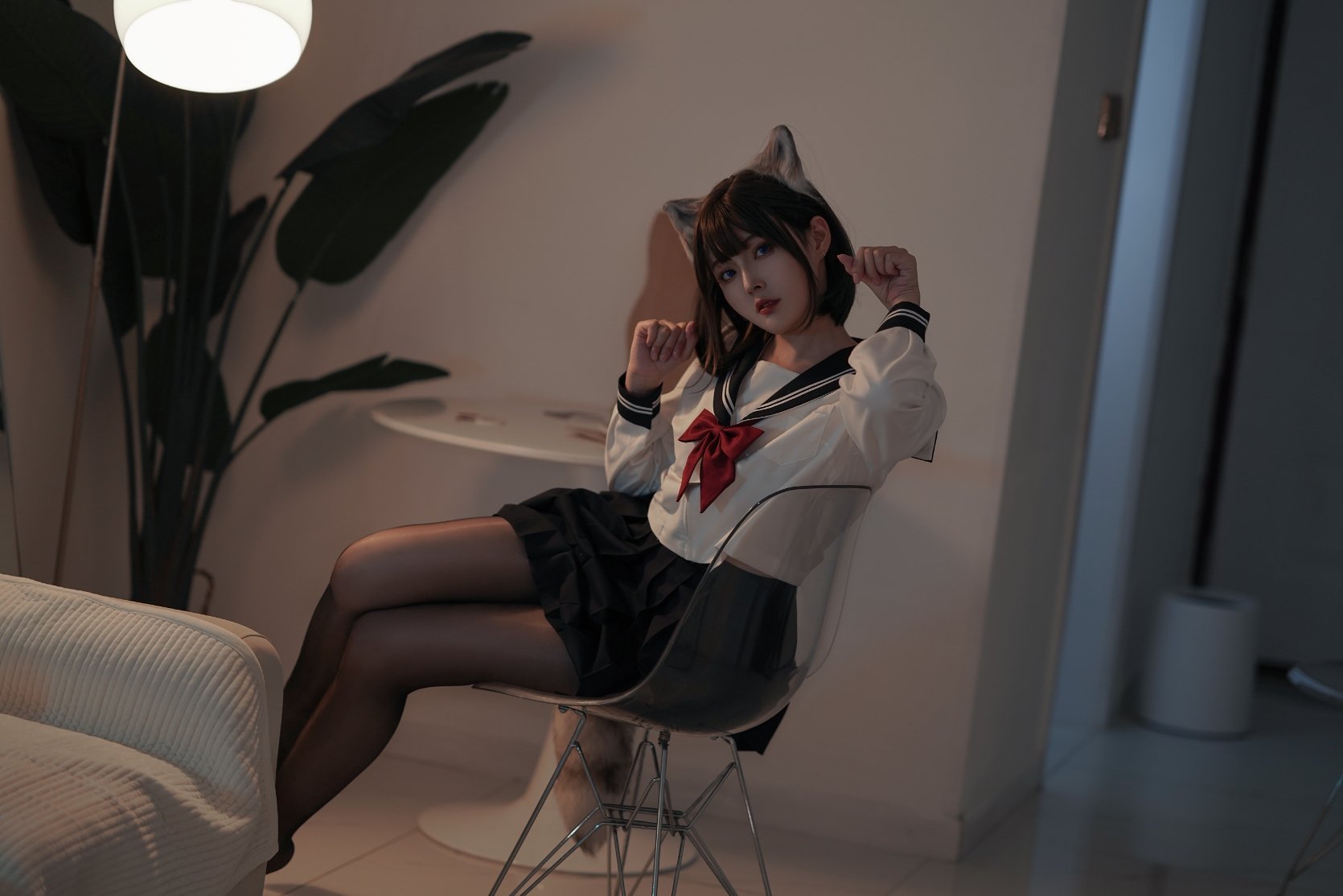 Natsuko Số 02 JK Mèo Đuôi Lớn