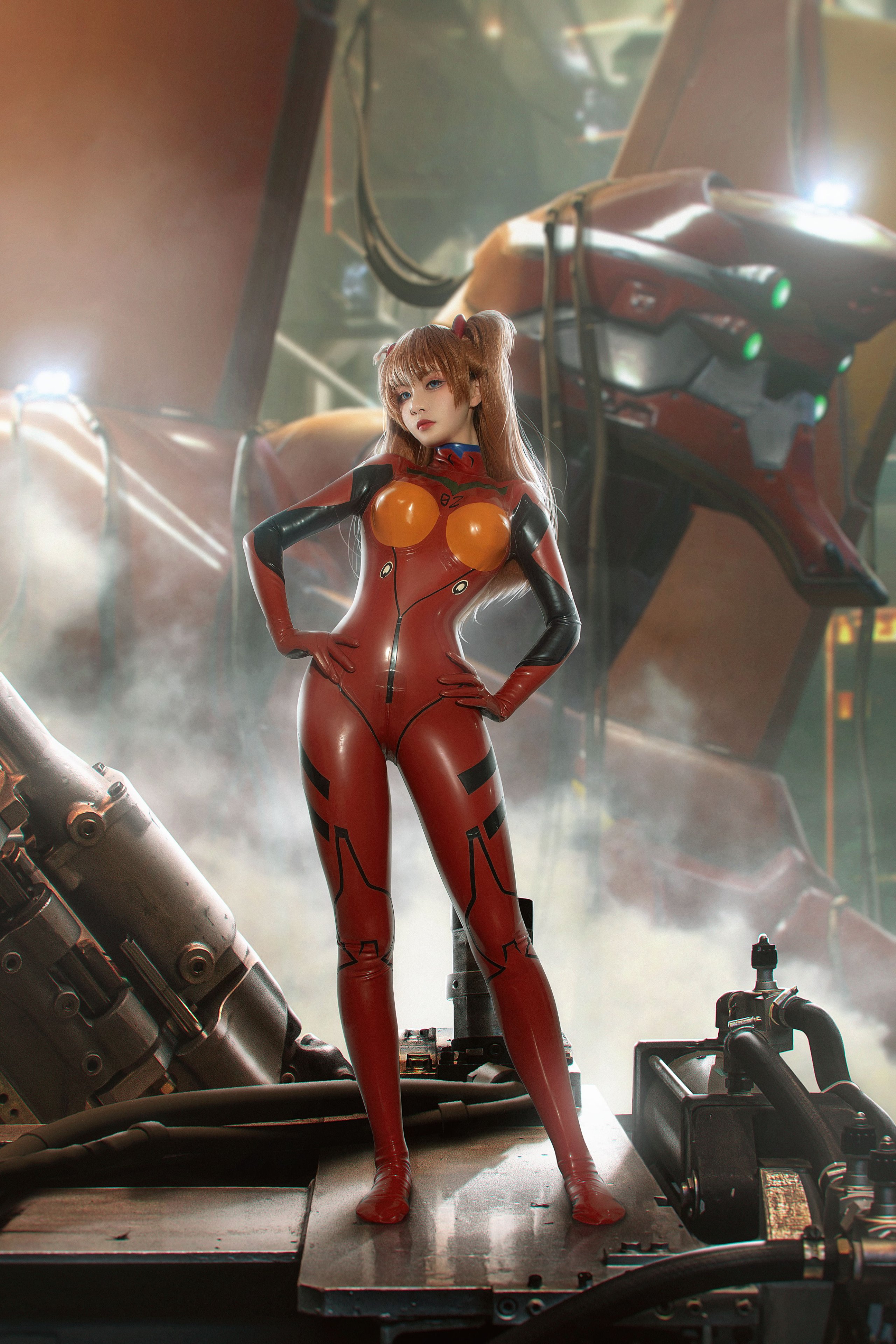Explosive Machine Girl Meow Xiao Ji - Eva: Human Complementation Plan Asuka