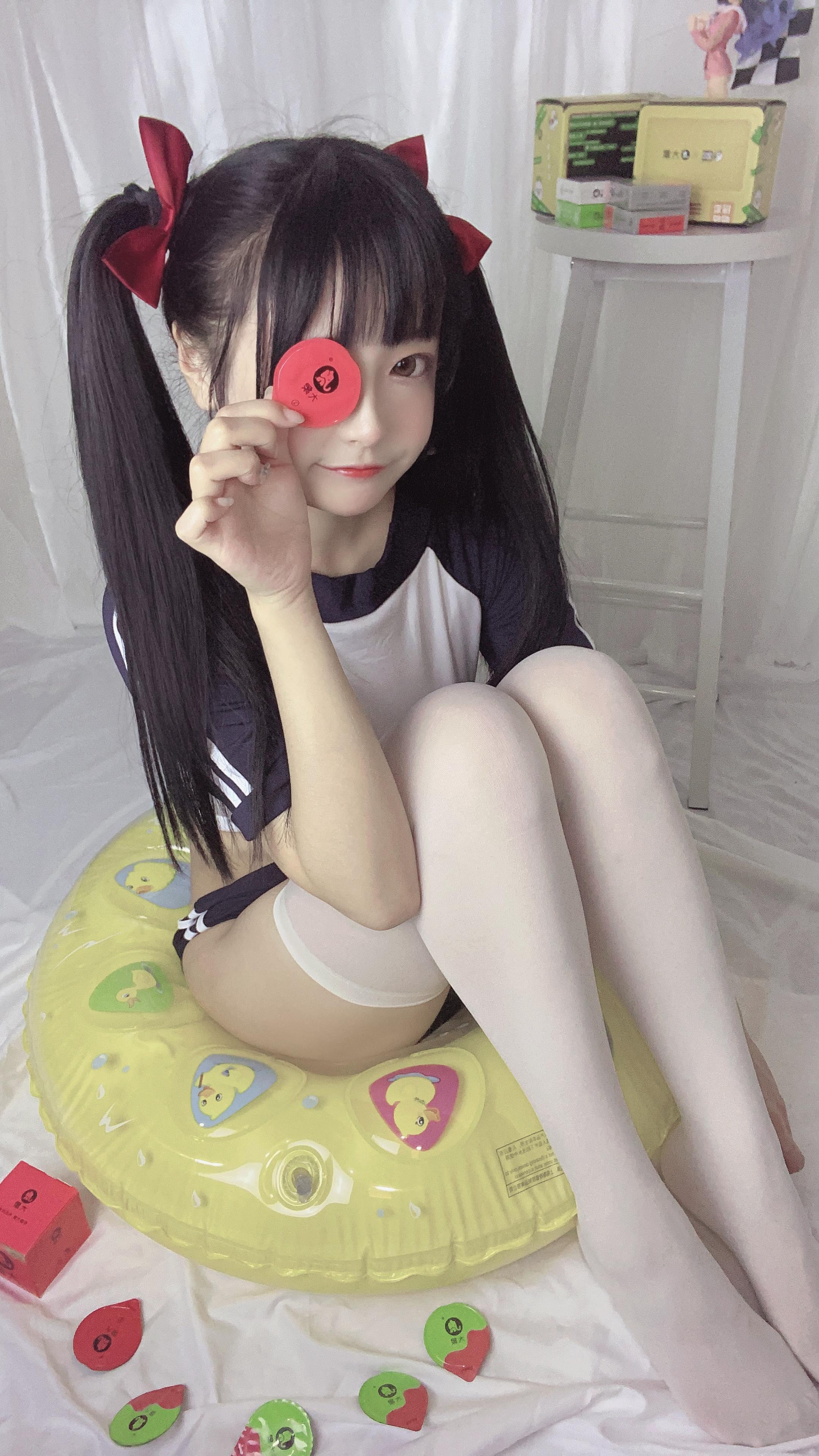 Jiajia, it's so hard - sling leotard