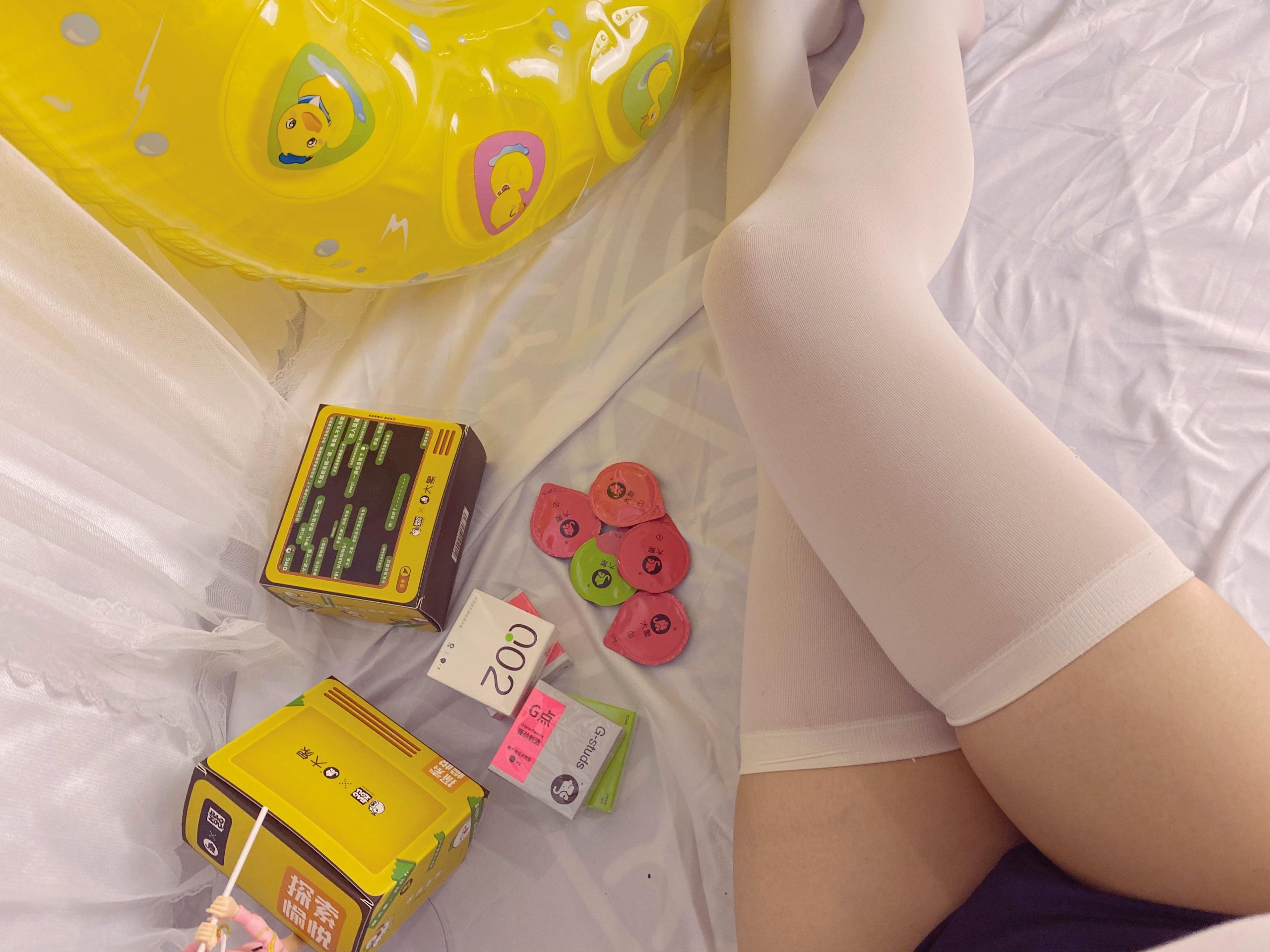Jiajia, it's so hard - sling leotard