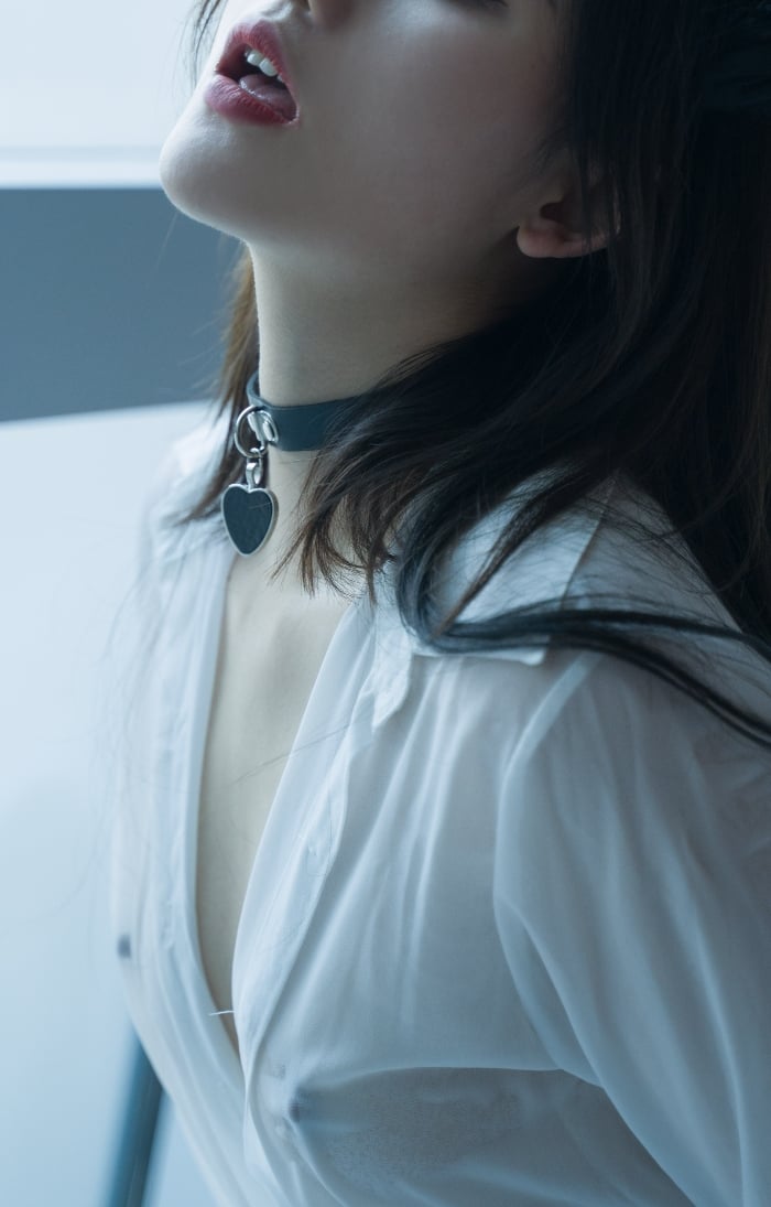 A Zhu '애널 플러그 캣걸' 코스프레 화보