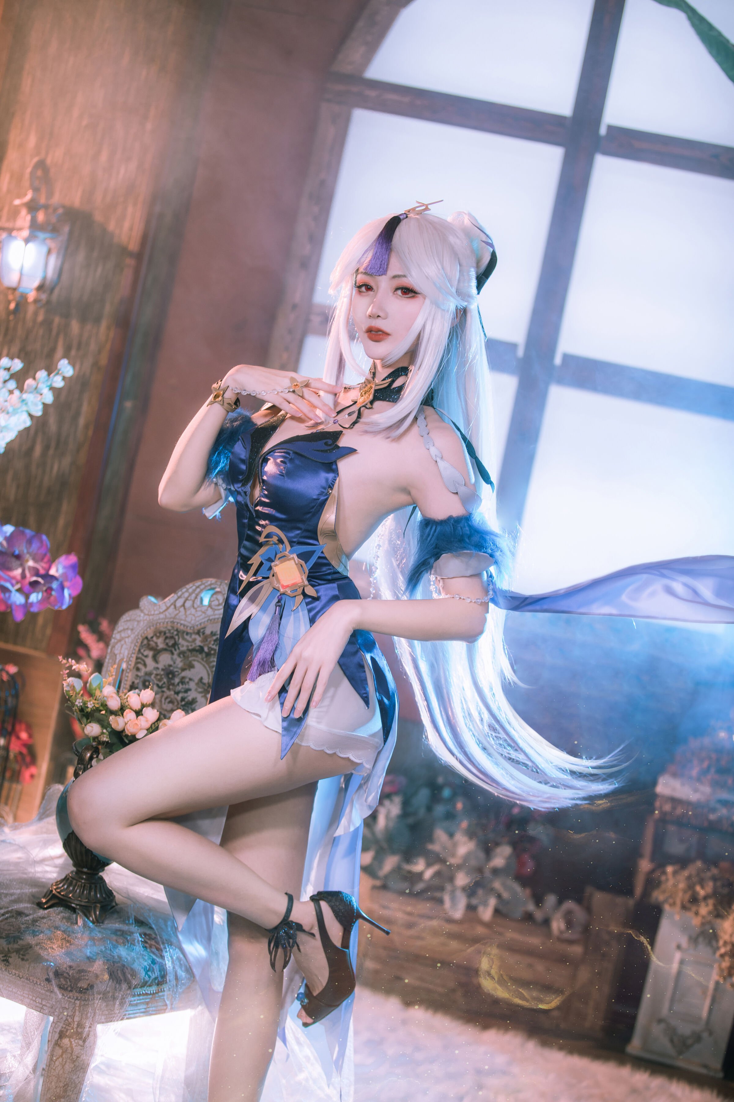 KisaragiAsh 如月灰 - Ningguang Orchid's Evening Gown