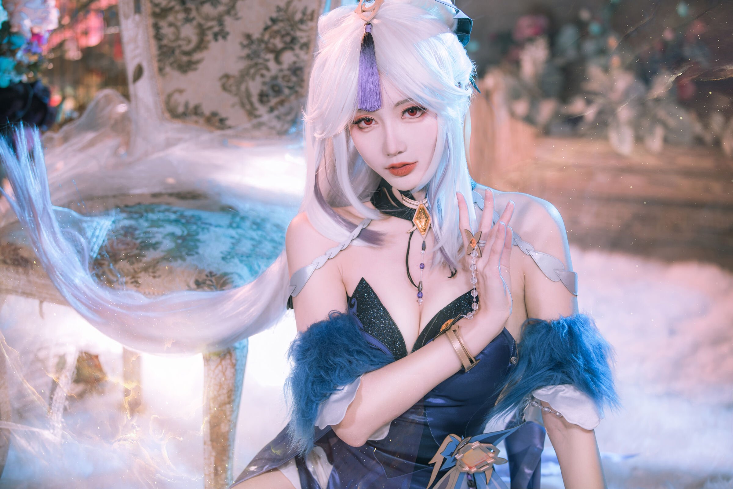 KisaragiAsh 如月灰 - Ningguang Orchid's Evening Gown