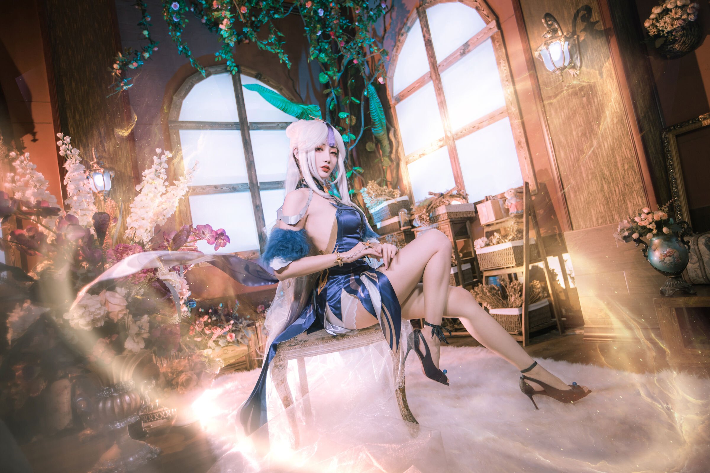 KisaragiAsh 如月灰 - Ningguang Orchid's Evening Gown