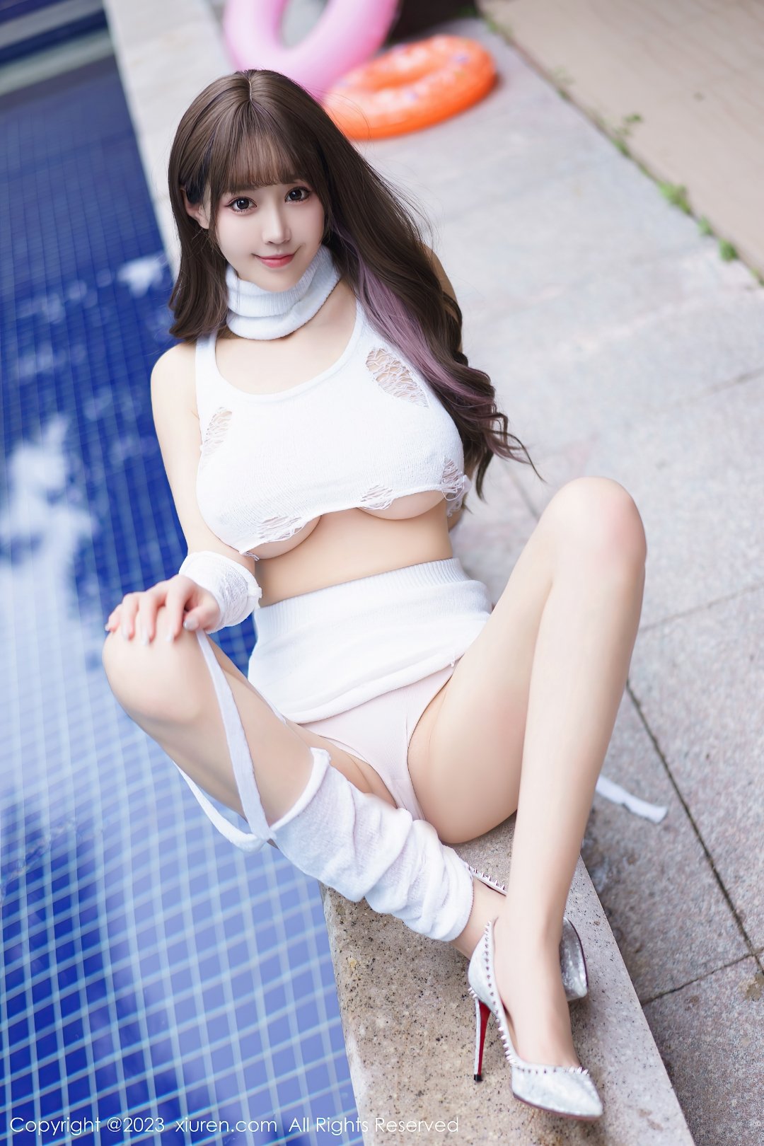 XiuRen秀人網] 2023.02.14 NO.6261 朱可兒芙洛拉 三亞旅拍