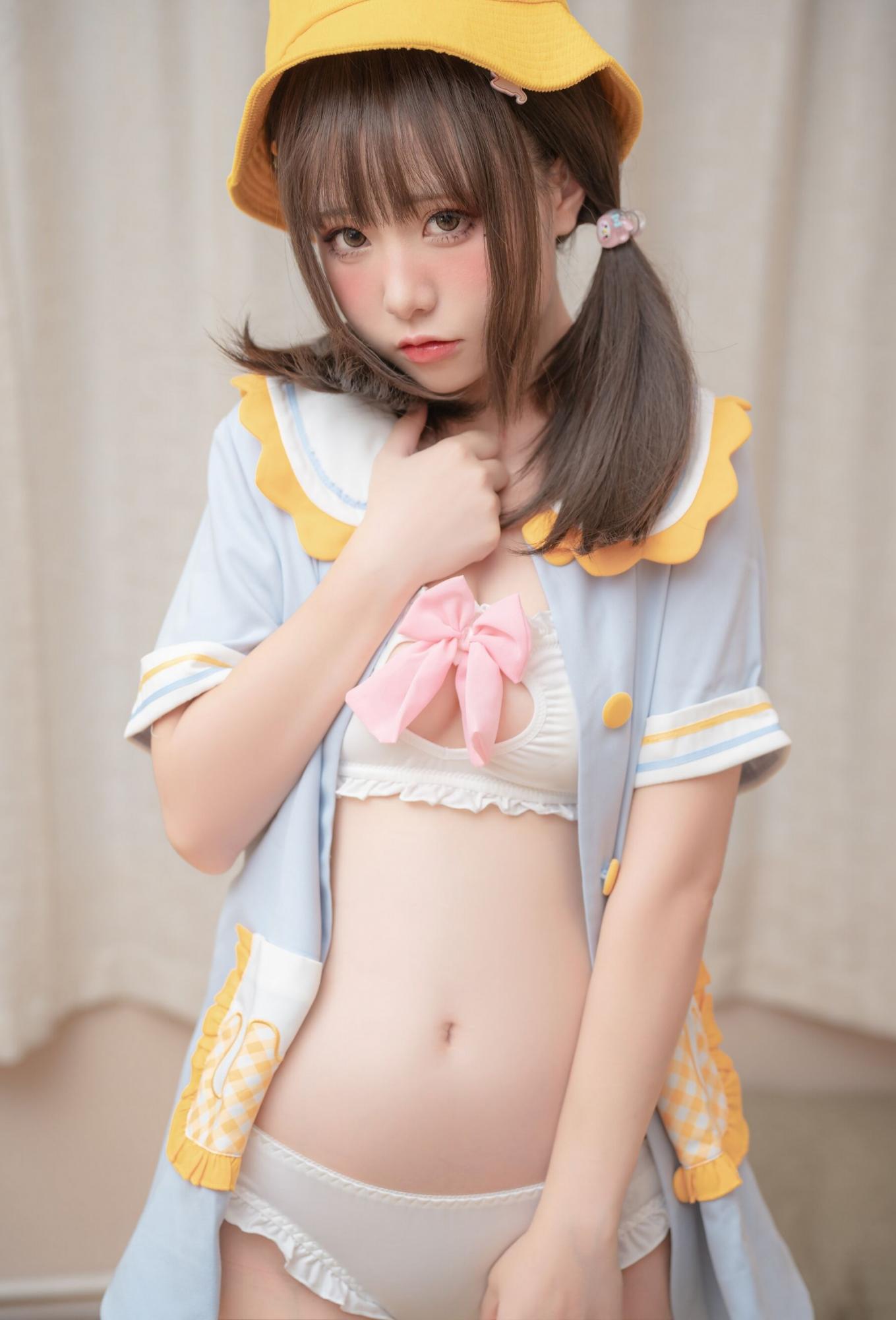 Bo cosplay Nekokoyoshi Miao Xiaoji nha tre