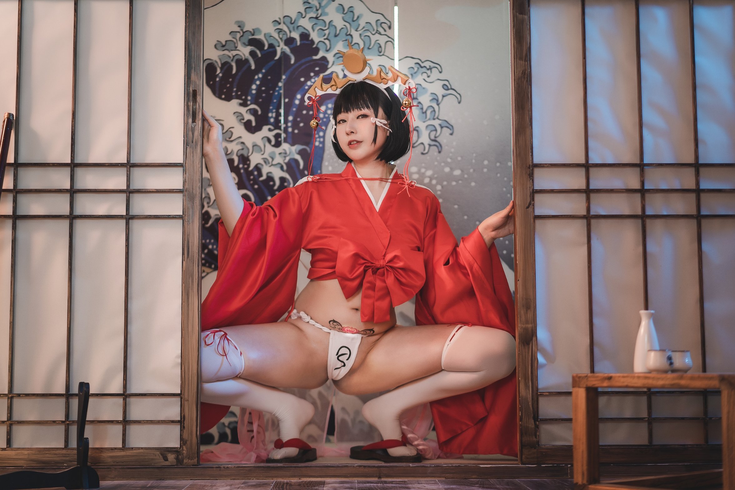 小容仔ぐぐぐw-黒獣巫女 輝夜