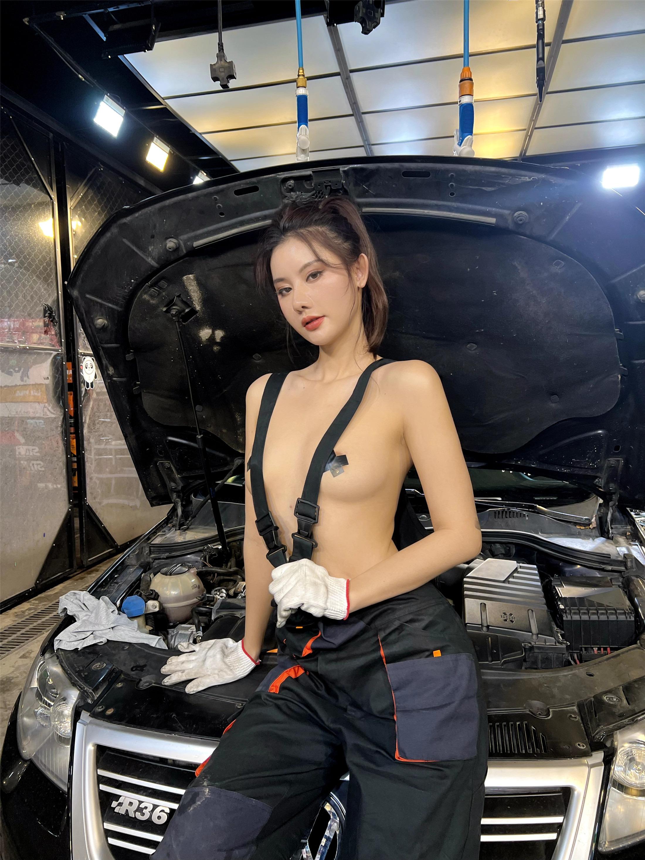 อาจู - เซ็กซี่ ช่างซ่อม 119P