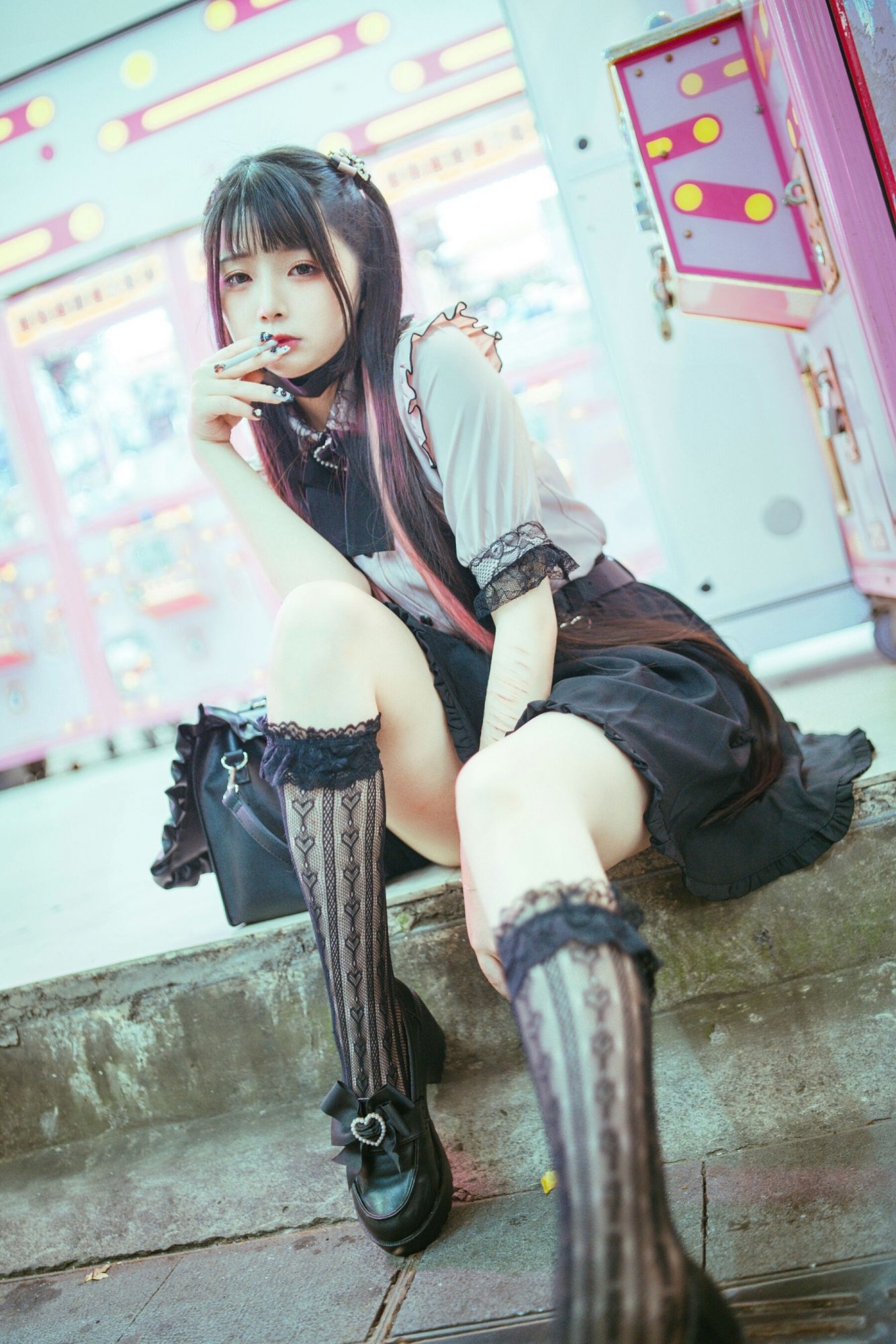 落落ラク- 夜百合