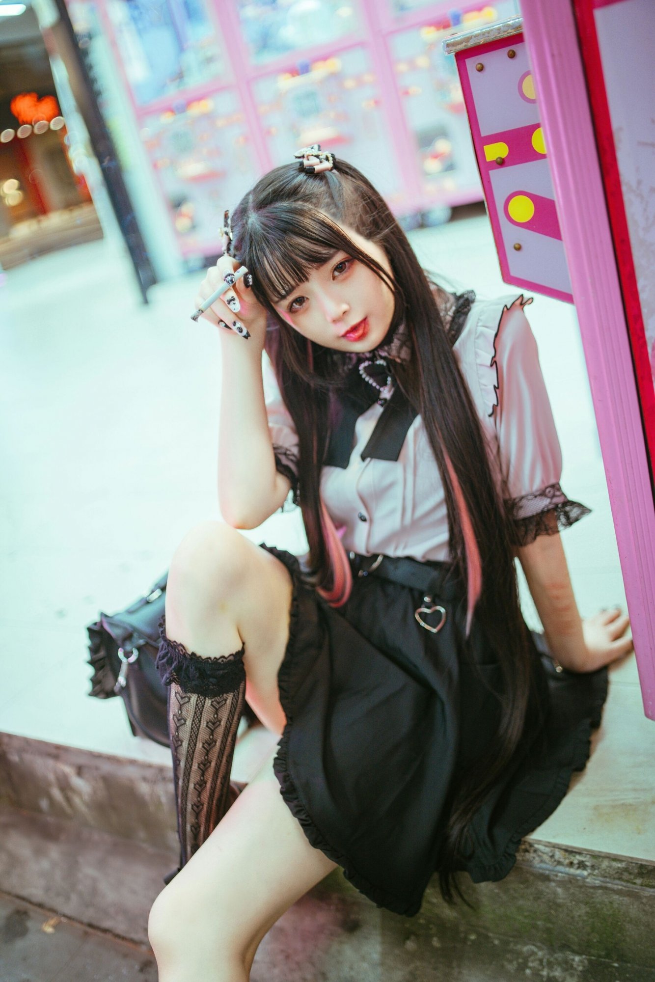 落落ラク- 夜百合