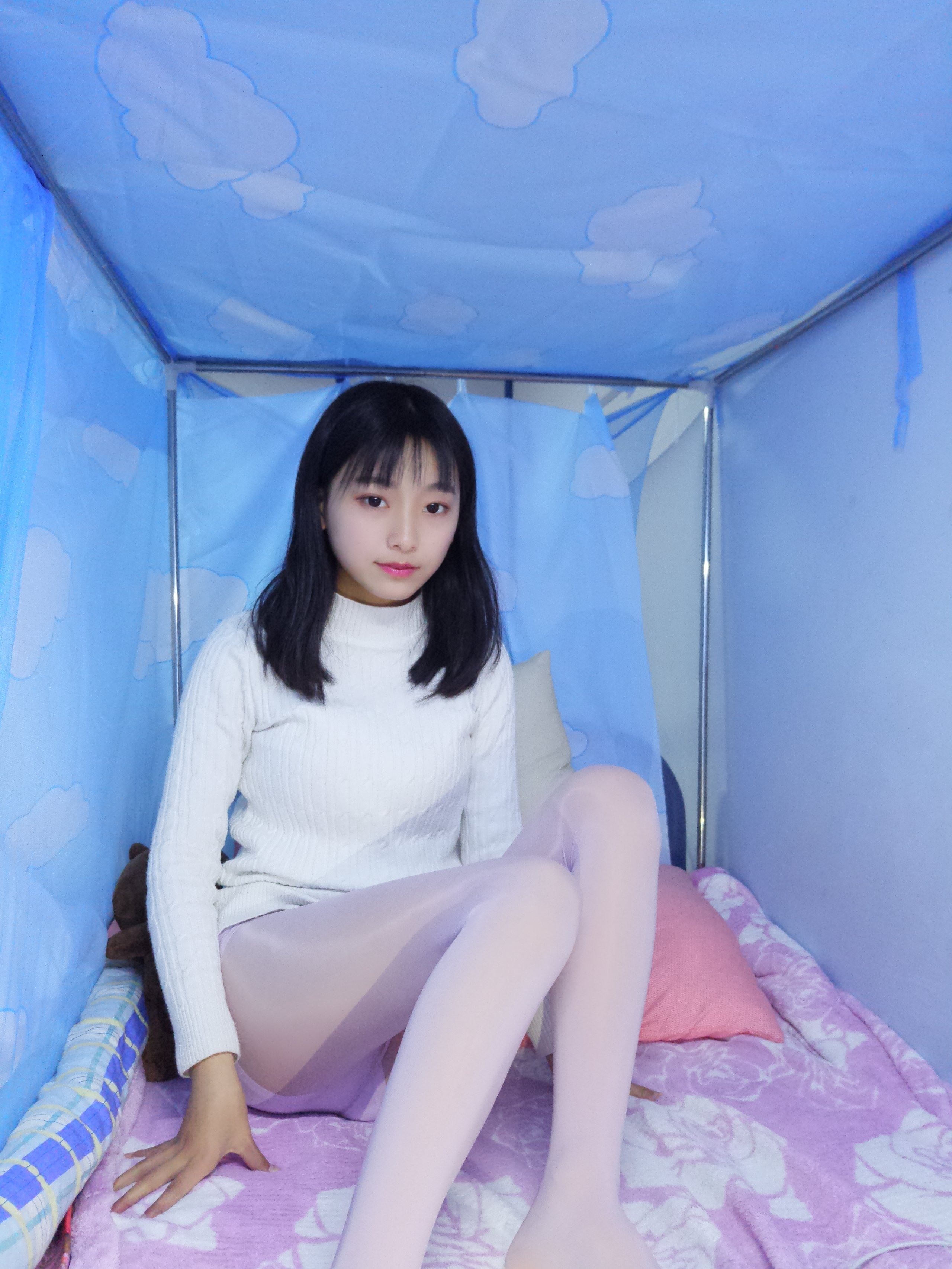 เบบเบ - ถุงน่องหนาหลากสี