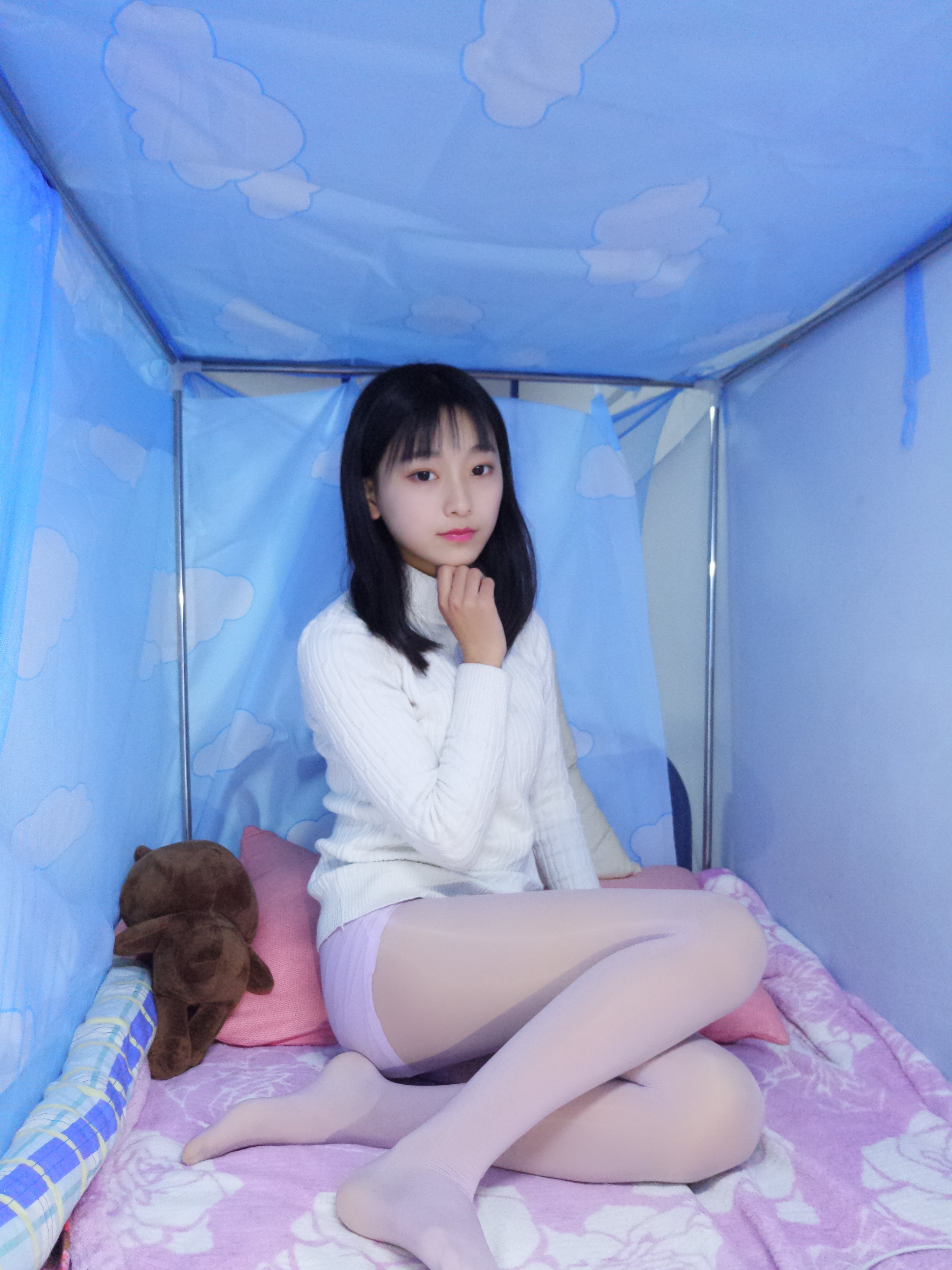 เบบเบ - ถุงน่องหนาหลากสี
