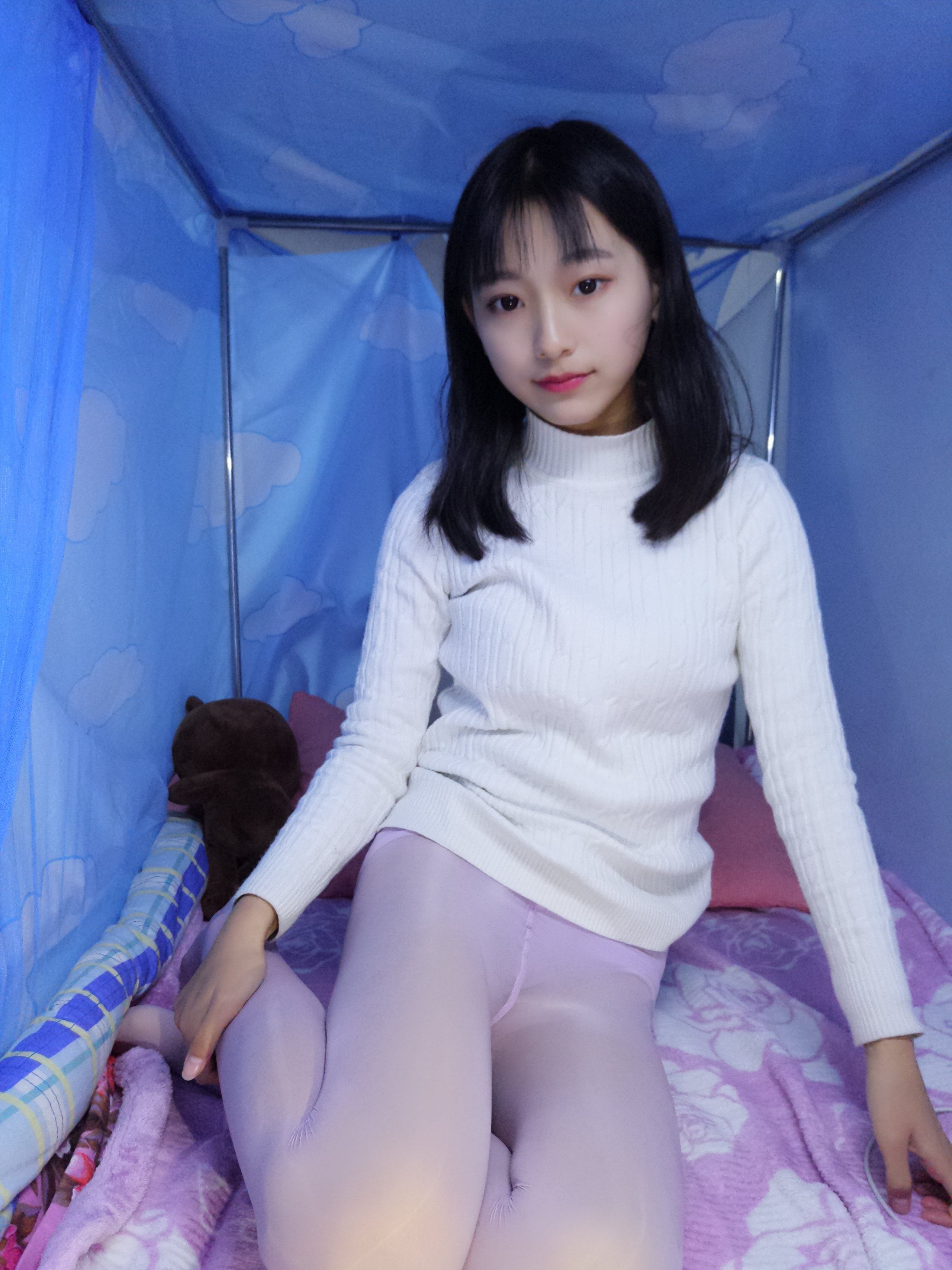 เบบเบ - ถุงน่องหนาหลากสี