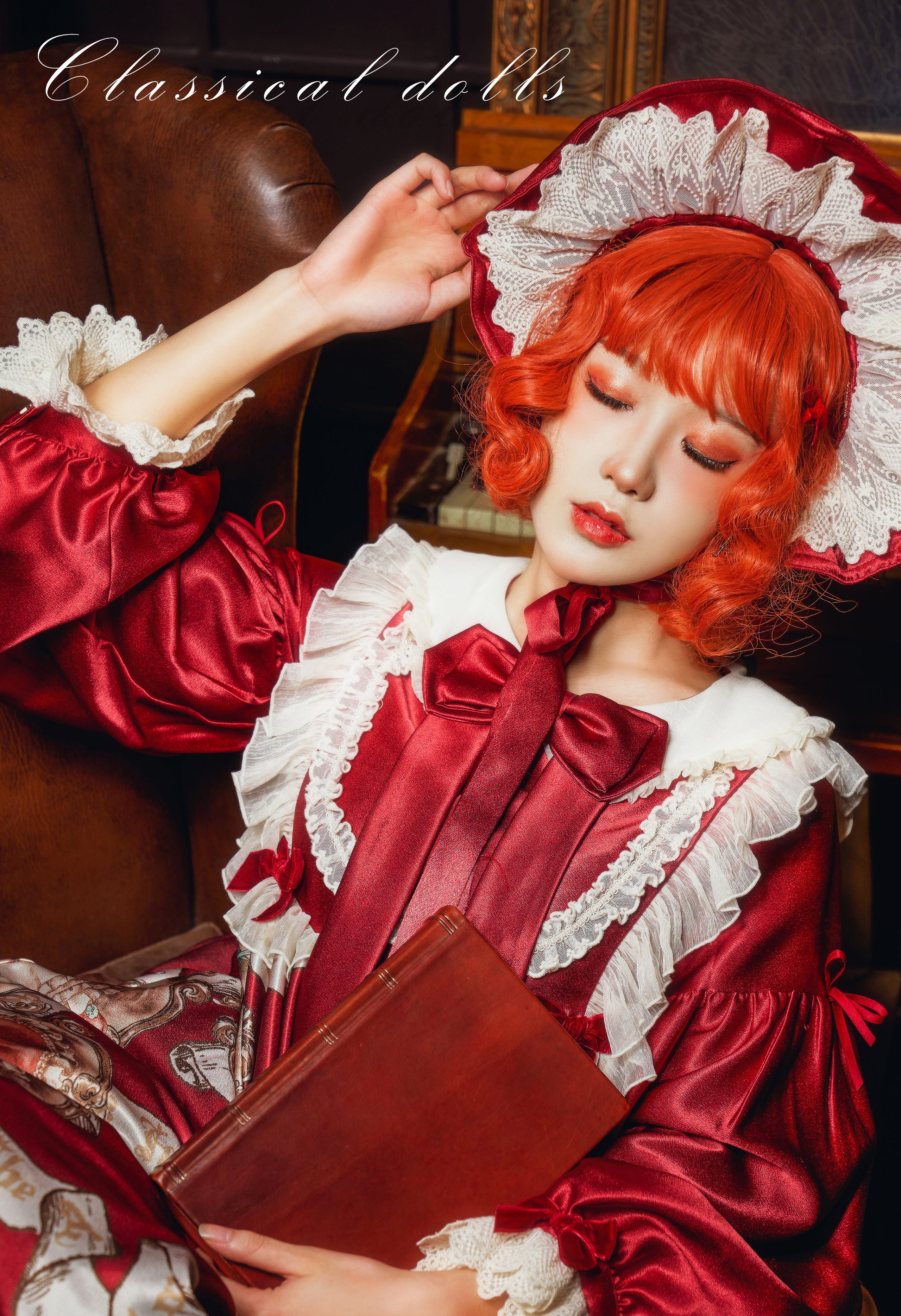 アバオも兎娘 - ロリータ赤いスカート
