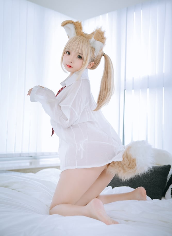 No.067日奈娇-衬衫小狗