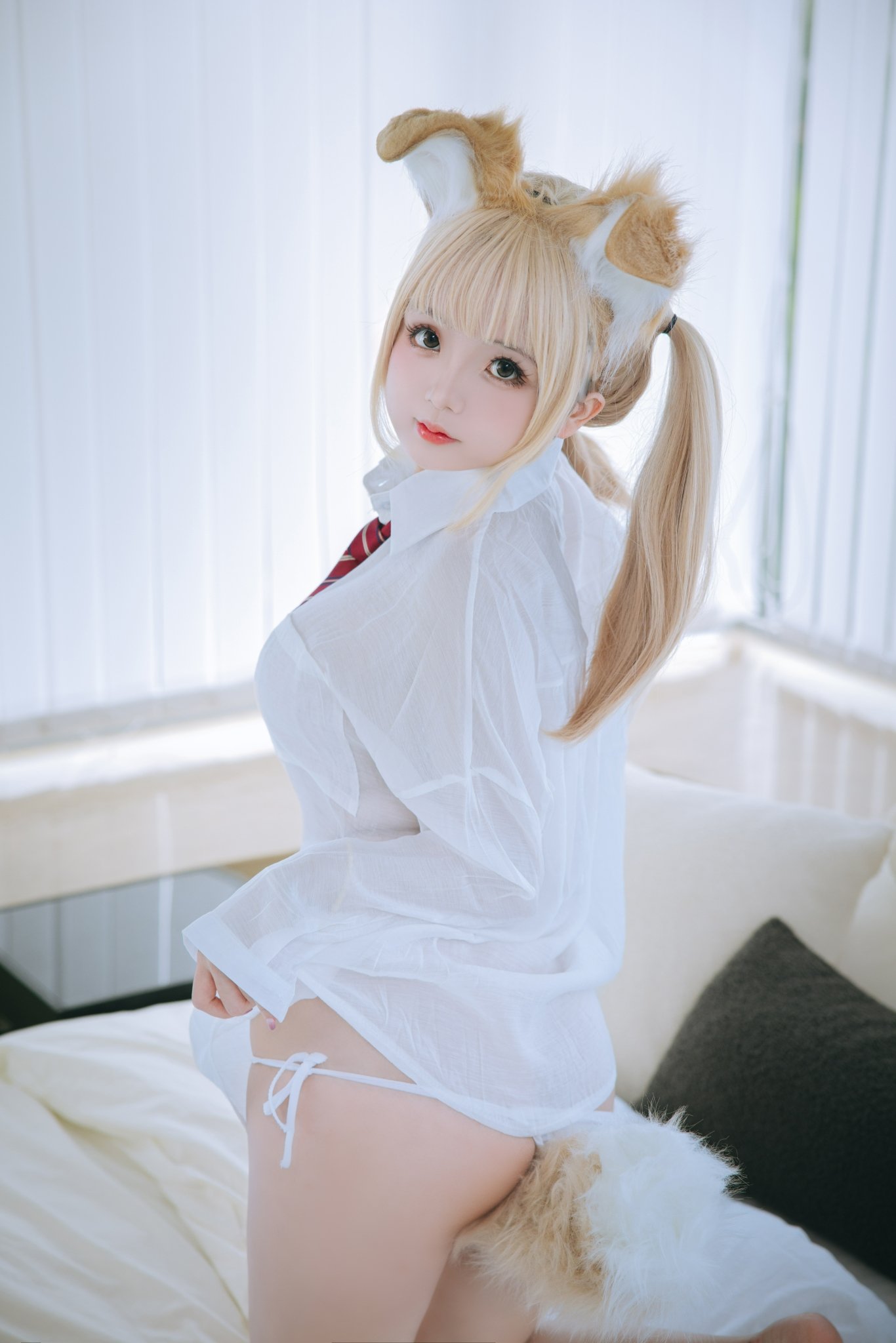 No.067日奈娇-衬衫小狗