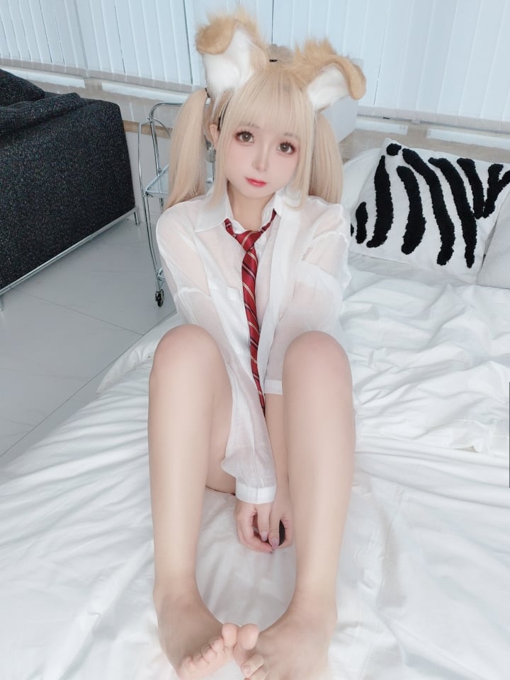 No.067日奈娇-衬衫小狗