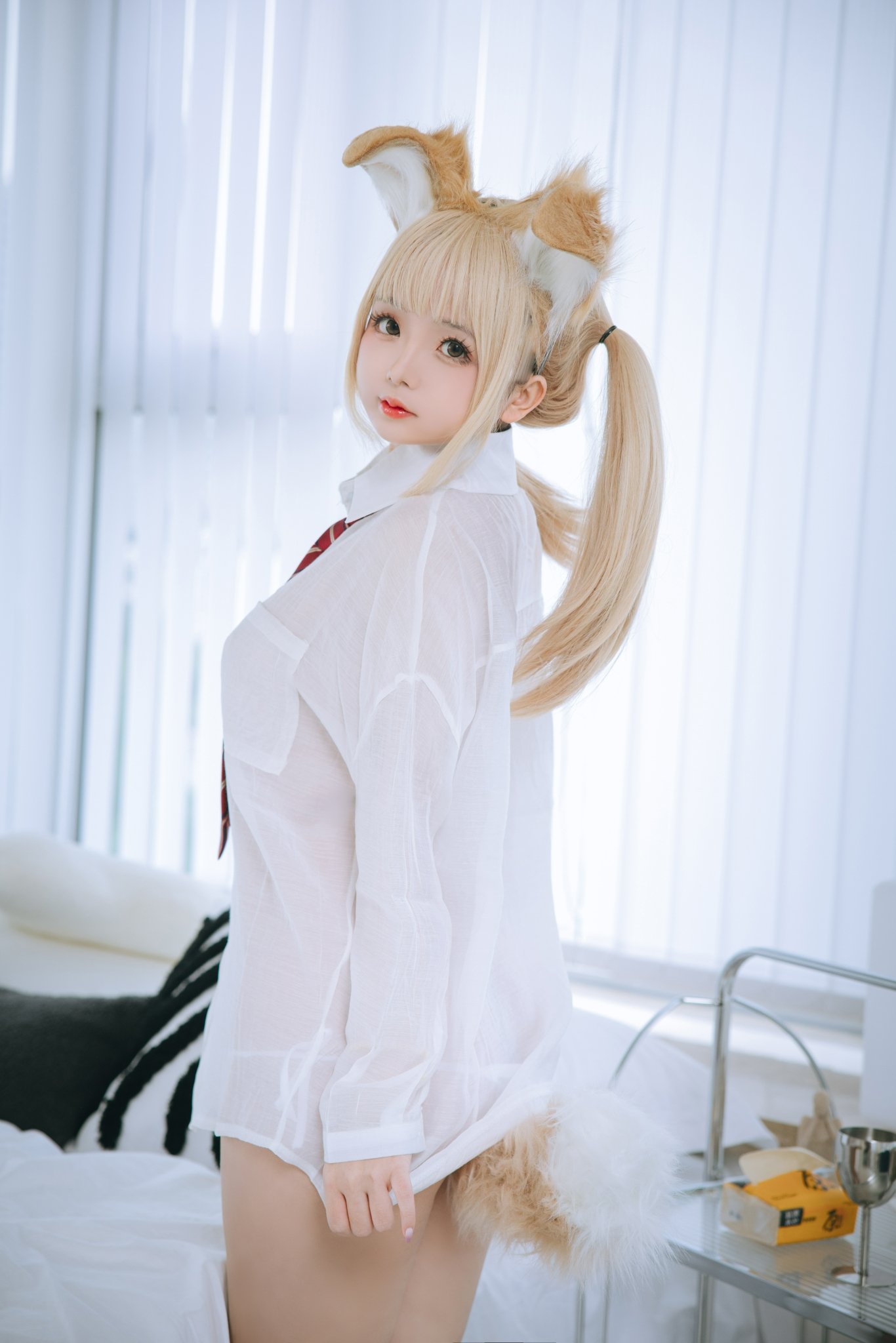 No.067日奈娇-衬衫小狗
