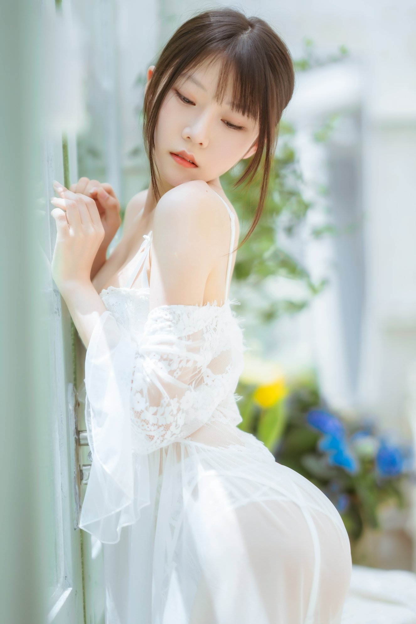 Hương Thảo Meo Lộ Lộ Số 001 Thiếu Nữ Nhà Kính