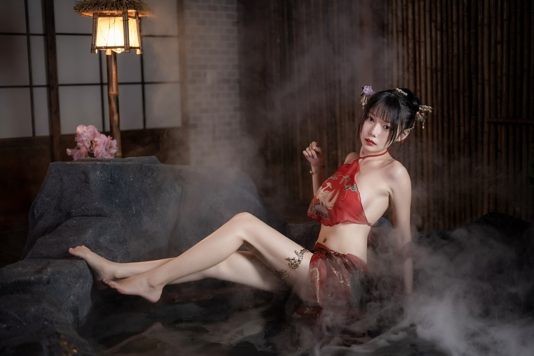 Hương Thảo Miêu Lộ Lộ NO.033 2022 Tết Nguyên Đán Hình Chúc Mừng