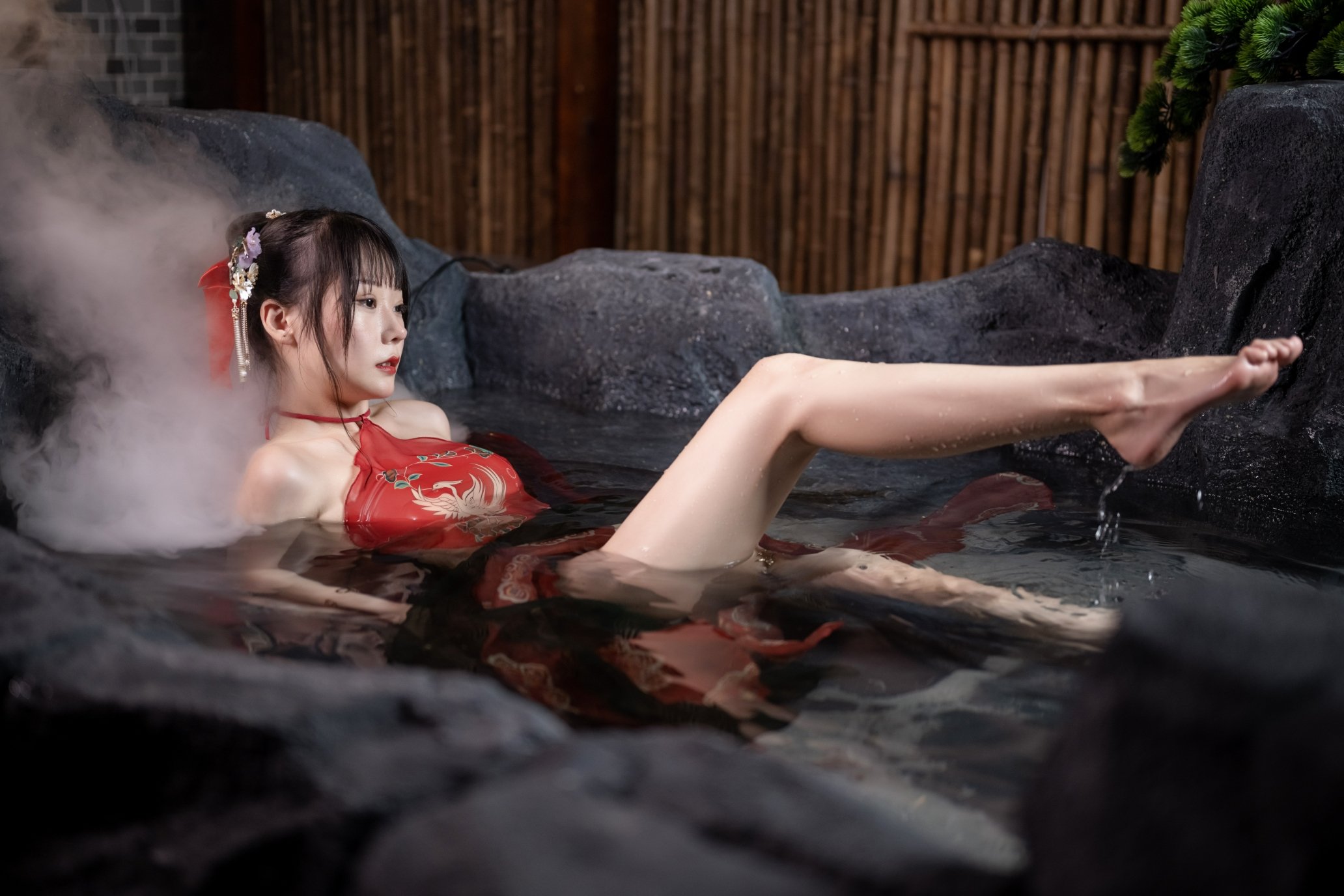 Hương Thảo Miêu Lộ Lộ NO.033 2022 Tết Nguyên Đán Hình Chúc Mừng