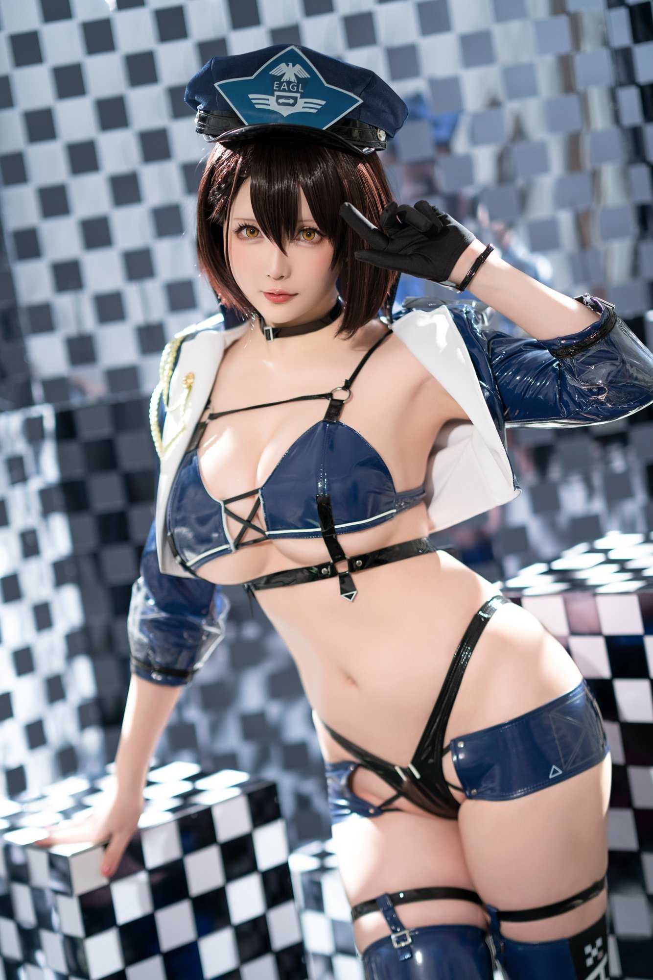 [星之迟迟]2023 3月计划B 碧蓝航线 巴尔的摩赛车服