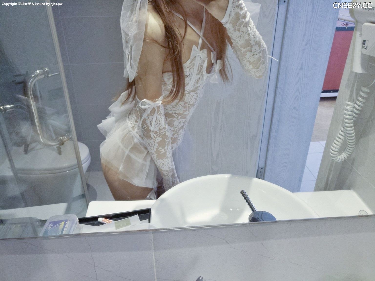 微博ネットレッド ソフト萌えロリータ小仙 - セクシーウェディングドレス