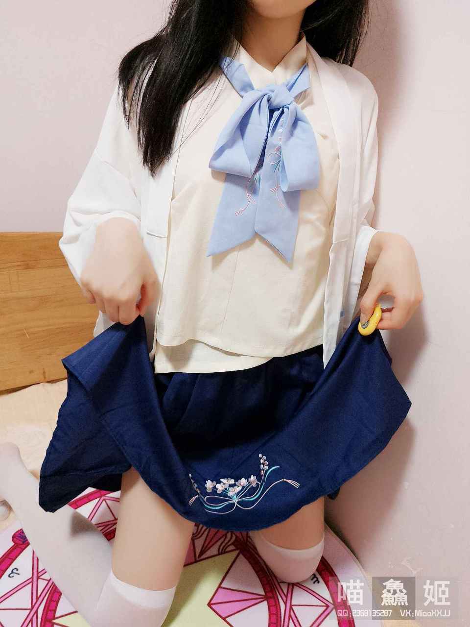 网红萝莉-喵鱻姬 水手服