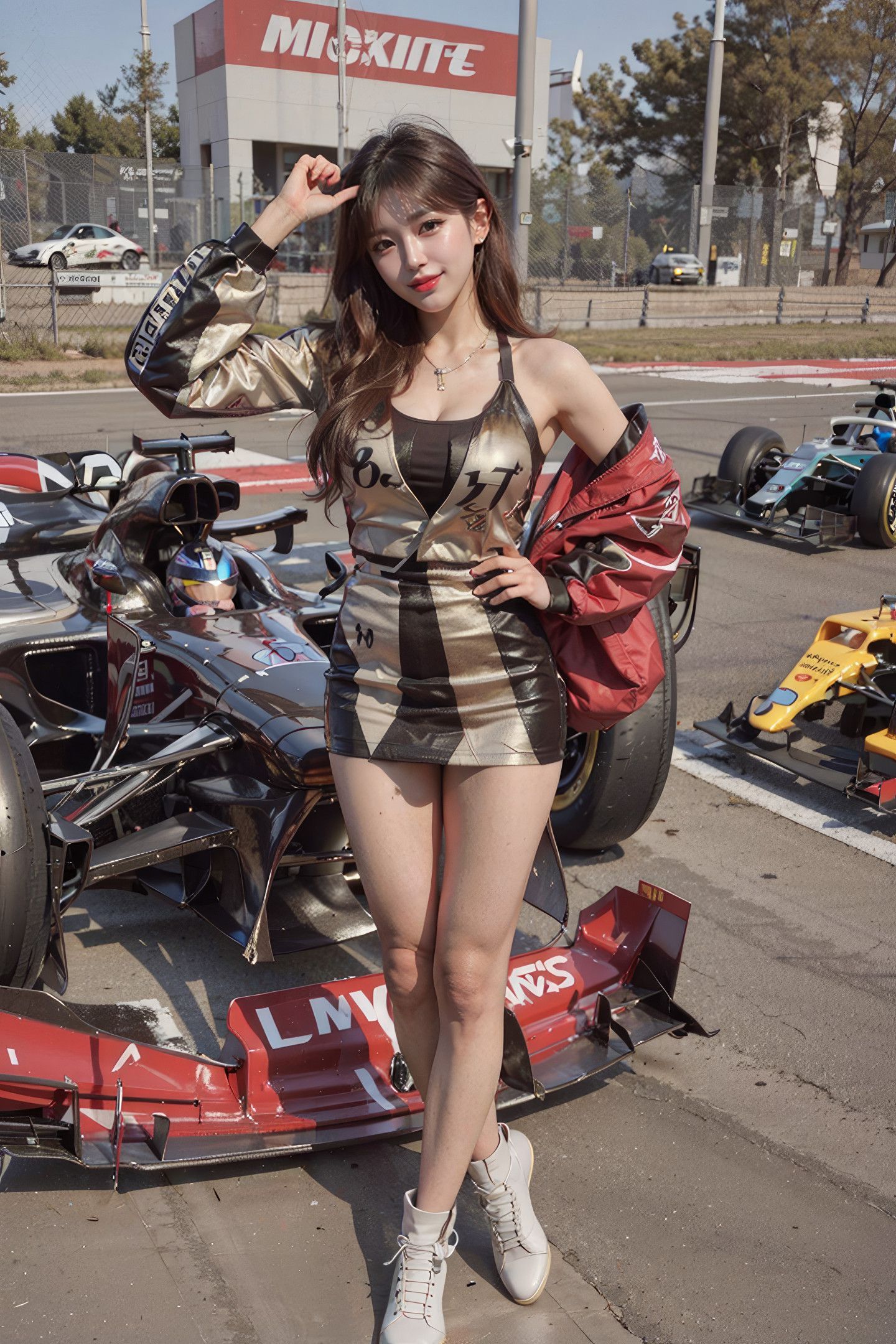 賽道上的性感女郎們