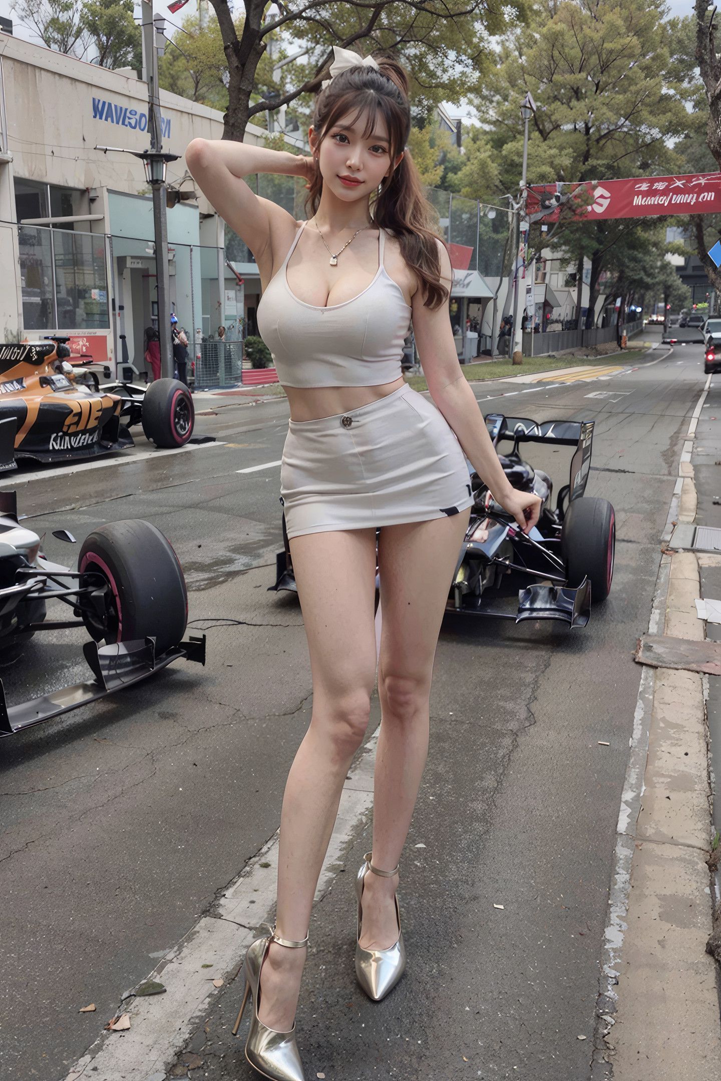 賽道上的性感女郎們