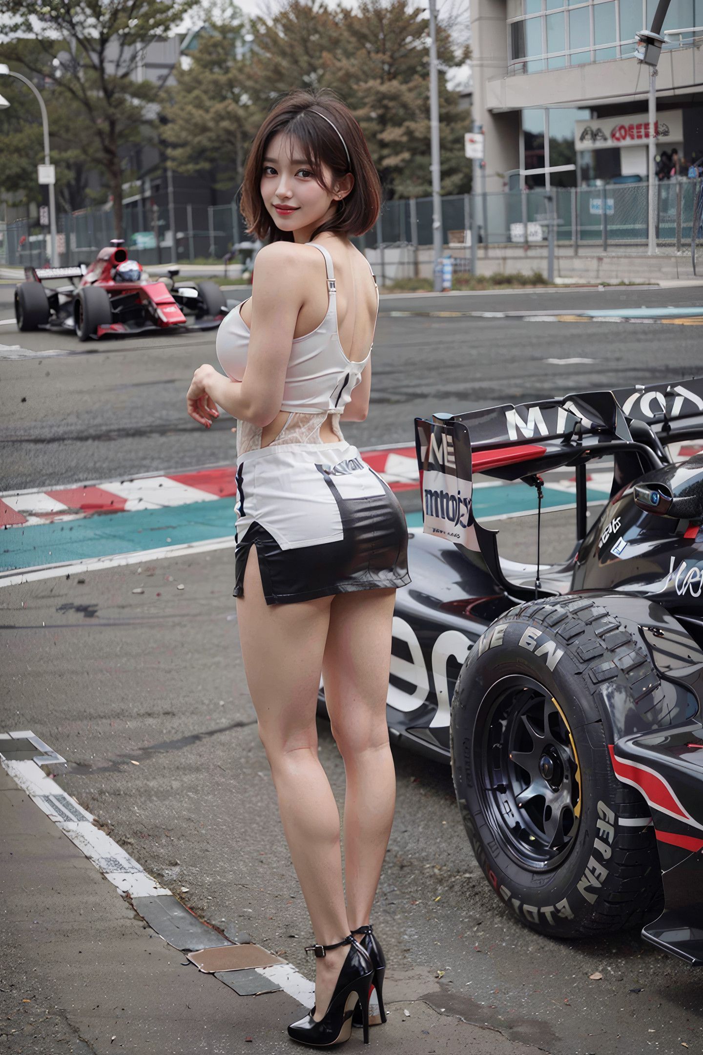 賽道上的性感女郎們